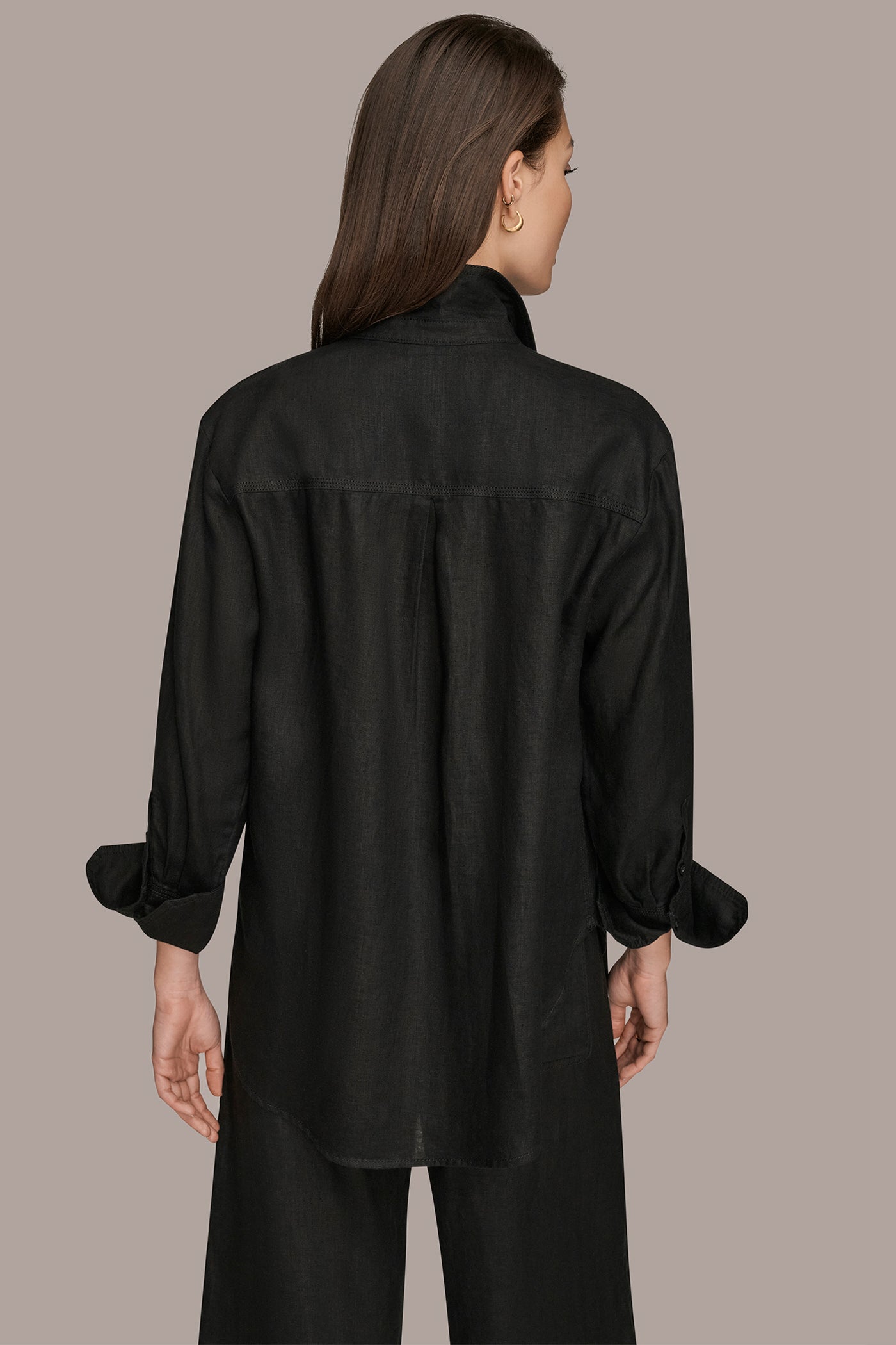 LONG SLEEVE BUTTON DOWN SHIRT | View 2 | Products