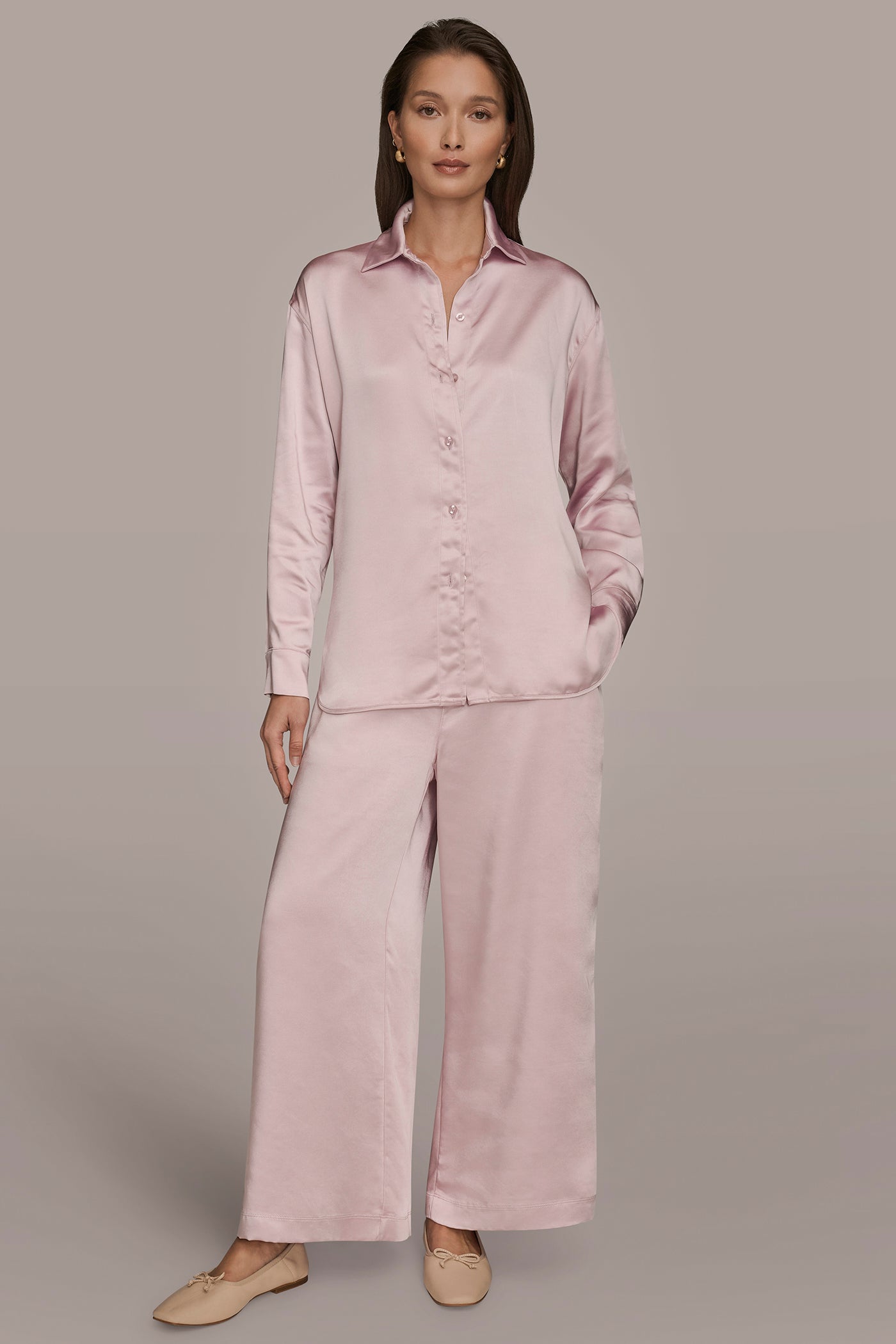 WOVEN BUTTON DOWN SHIRT VIEW 6