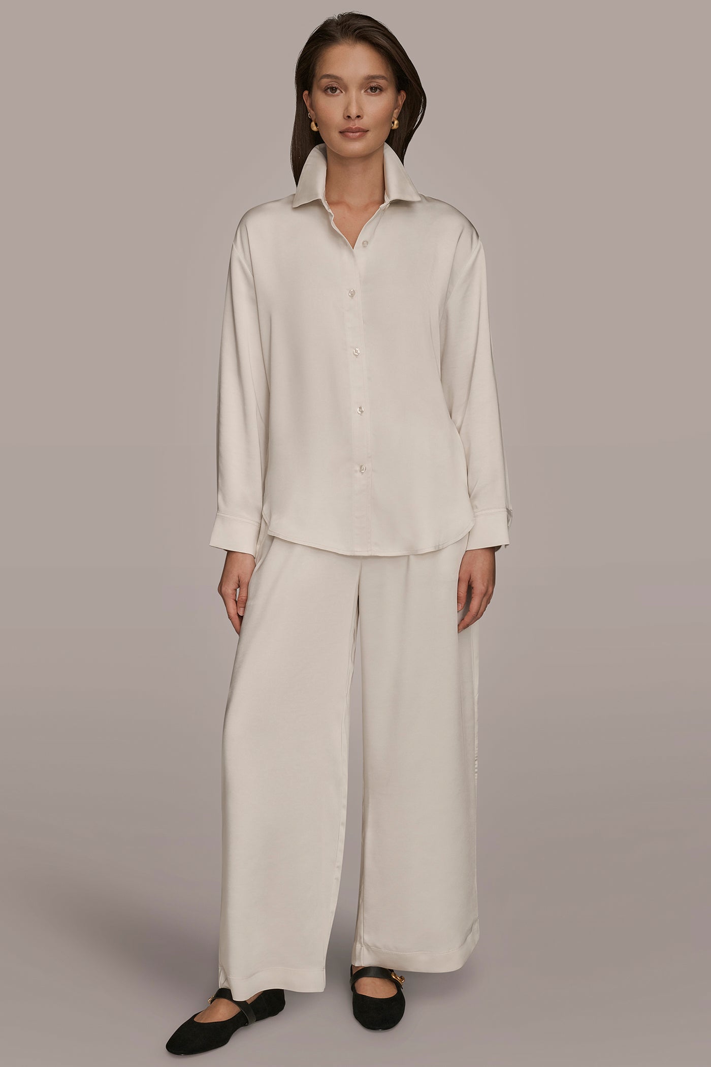 WOVEN BUTTON DOWN SHIRT VIEW 6