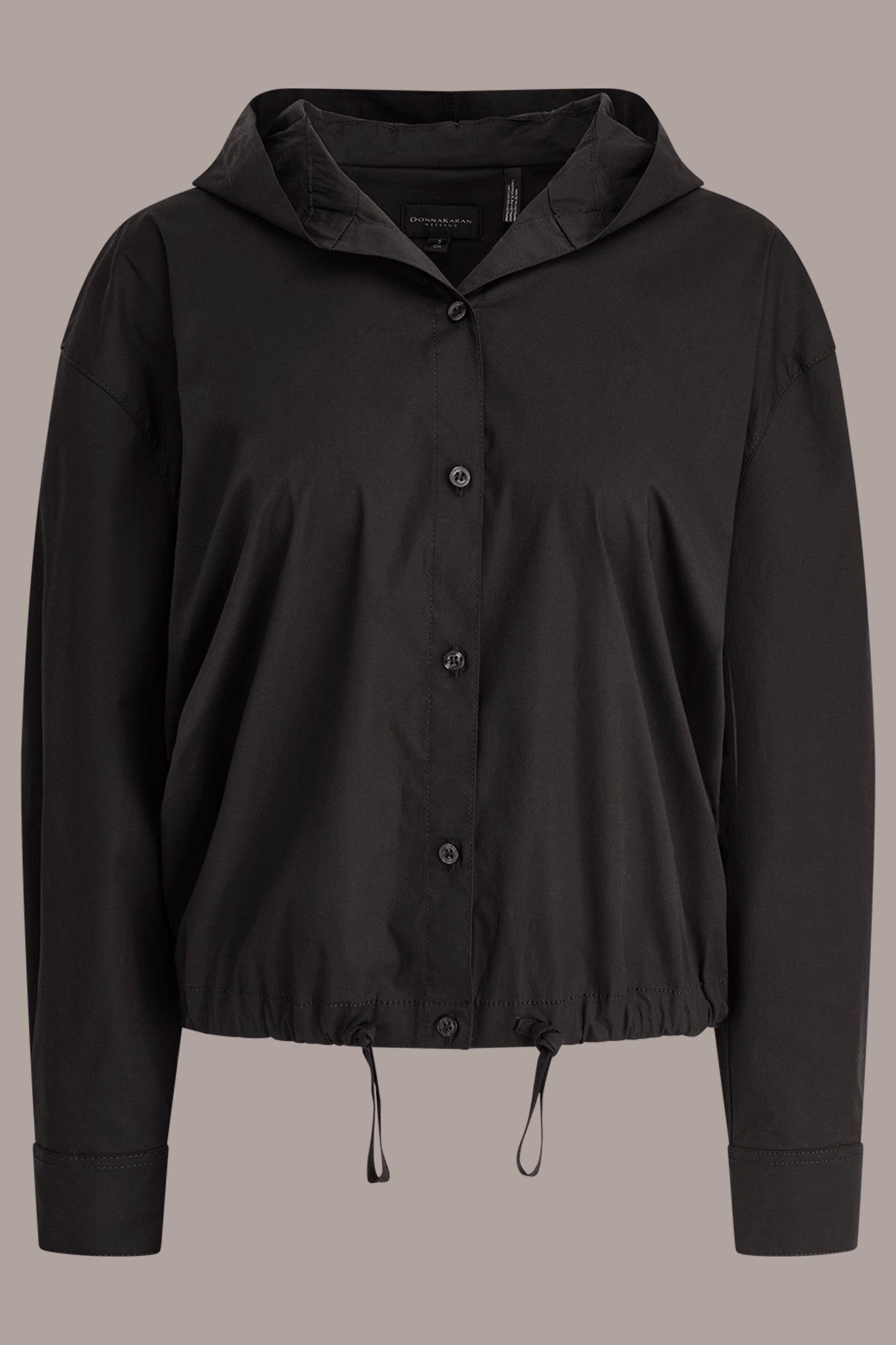 HOODED BUTTON-DOWN SHIRT VIEW 9