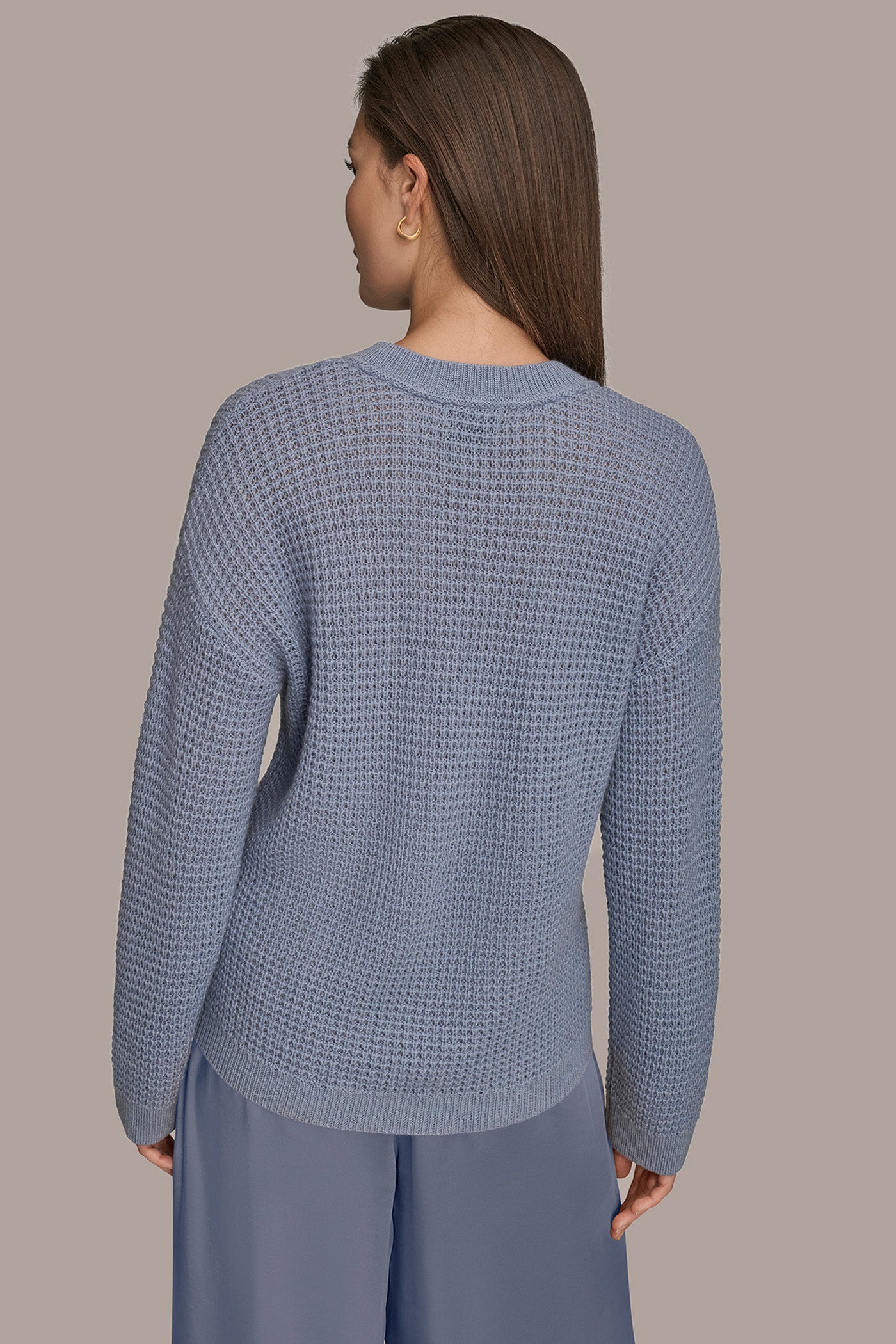 WOOL AND CASHMERE-BLEND POCKET SWEATER | View 2 | Products