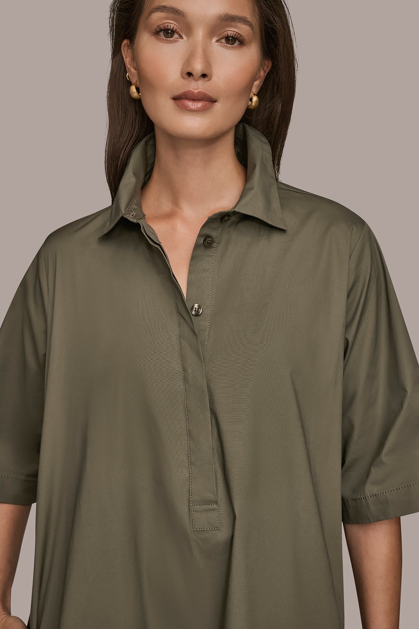ELBOW SLEEVE SWING DRESS VIEW 4 | Dresses & Jumpsuits