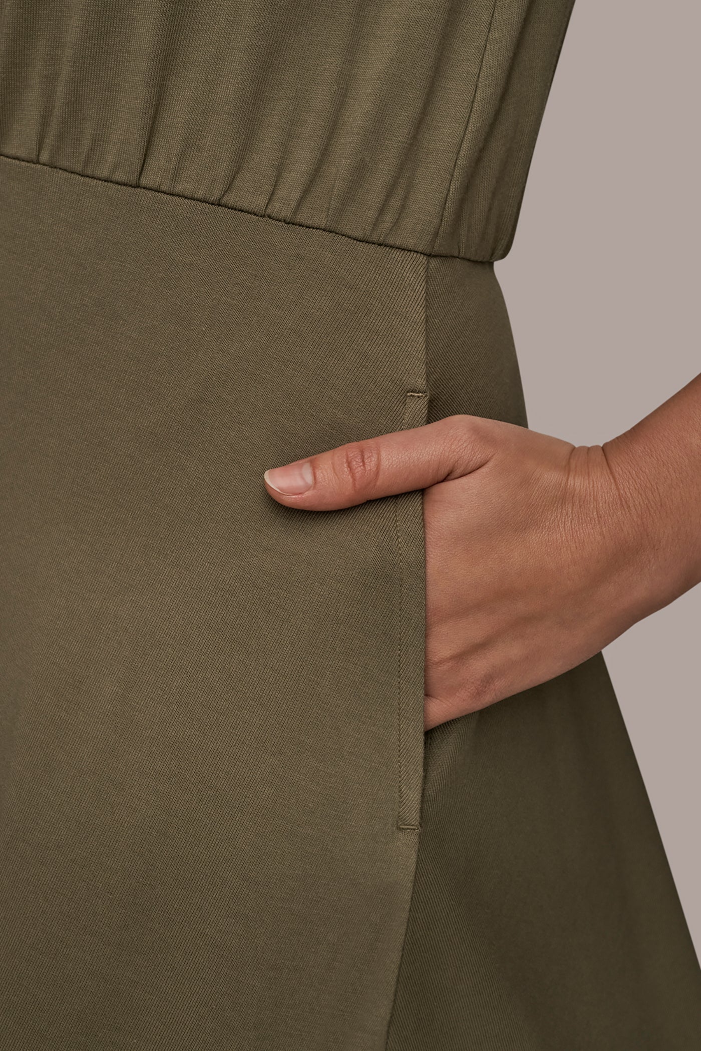 CAP SLEEVE CREW NECK DRESS VIEW 5 | Dresses & Jumpsuits