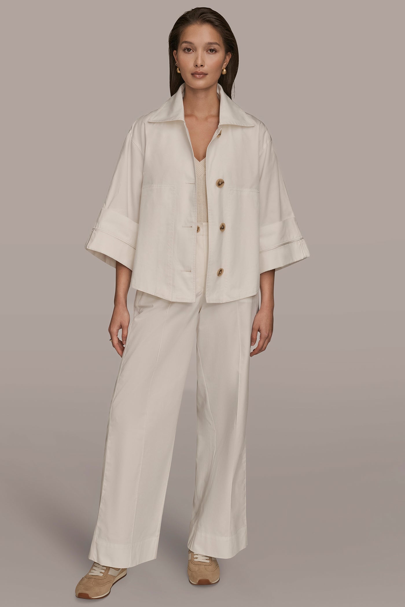BUTTON FRONT JACKET VIEW 7 | Coats & Jackets