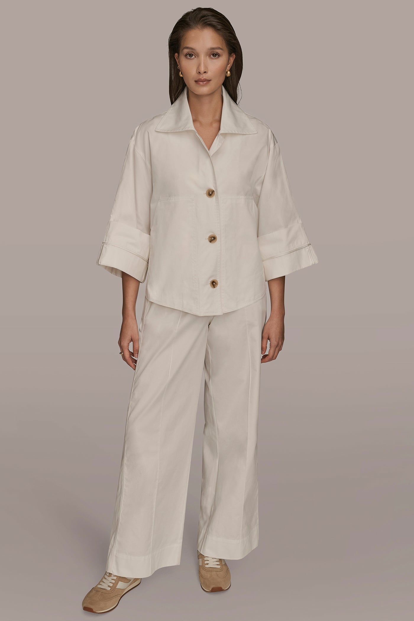 BUTTON FRONT JACKET VIEW 8 | Coats & Jackets