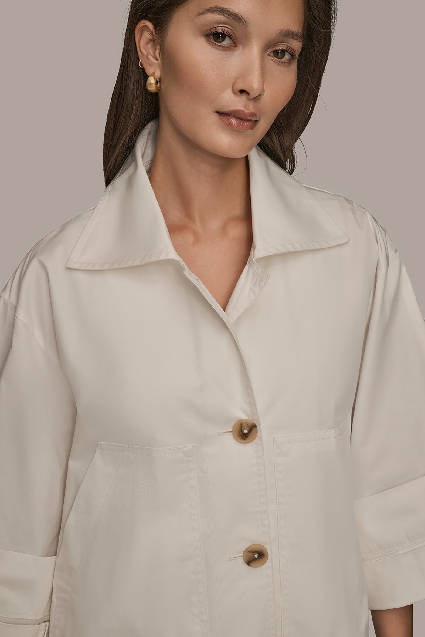 BUTTON FRONT JACKET VIEW 5 | Coats & Jackets