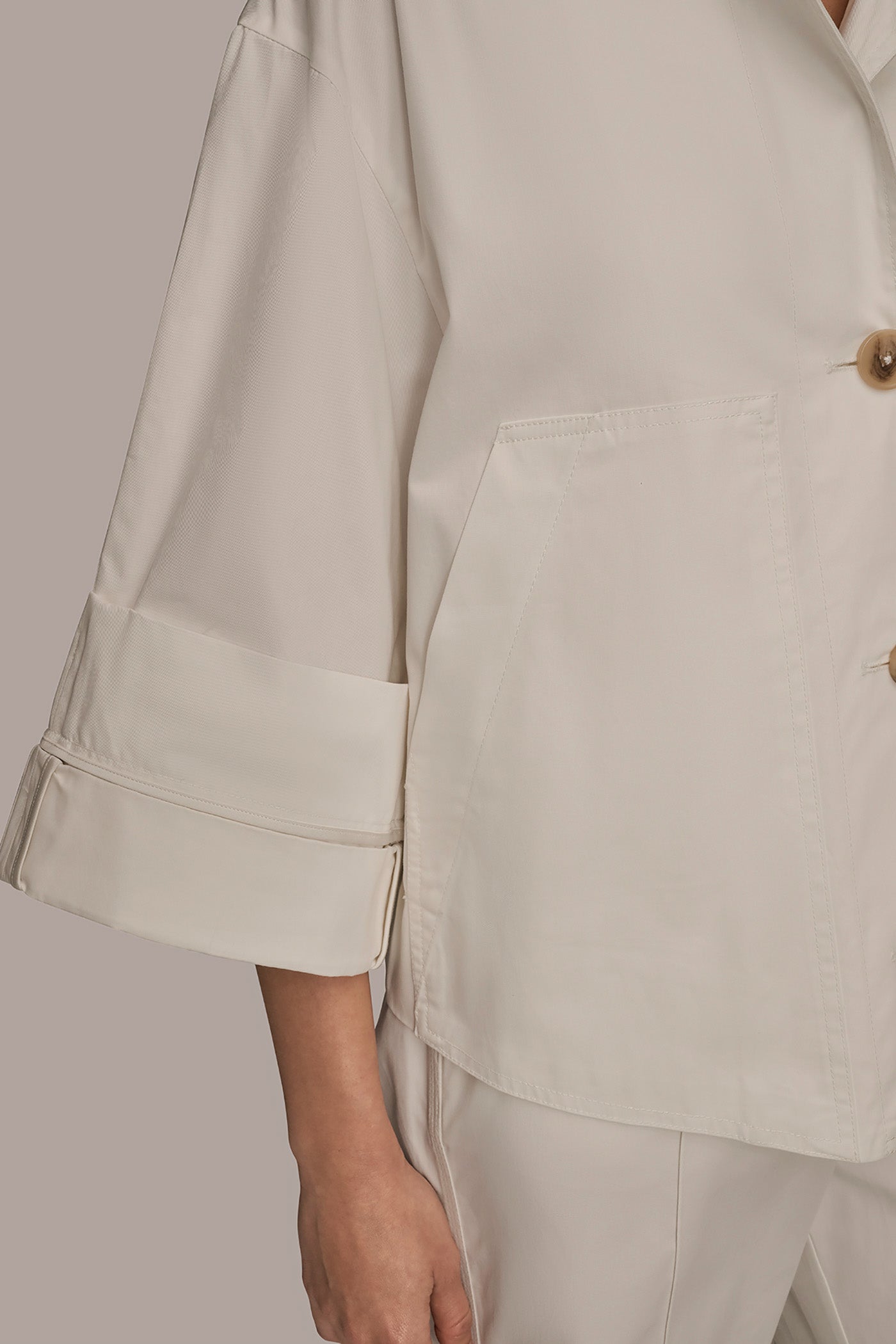 BUTTON FRONT JACKET VIEW 6 | Coats & Jackets