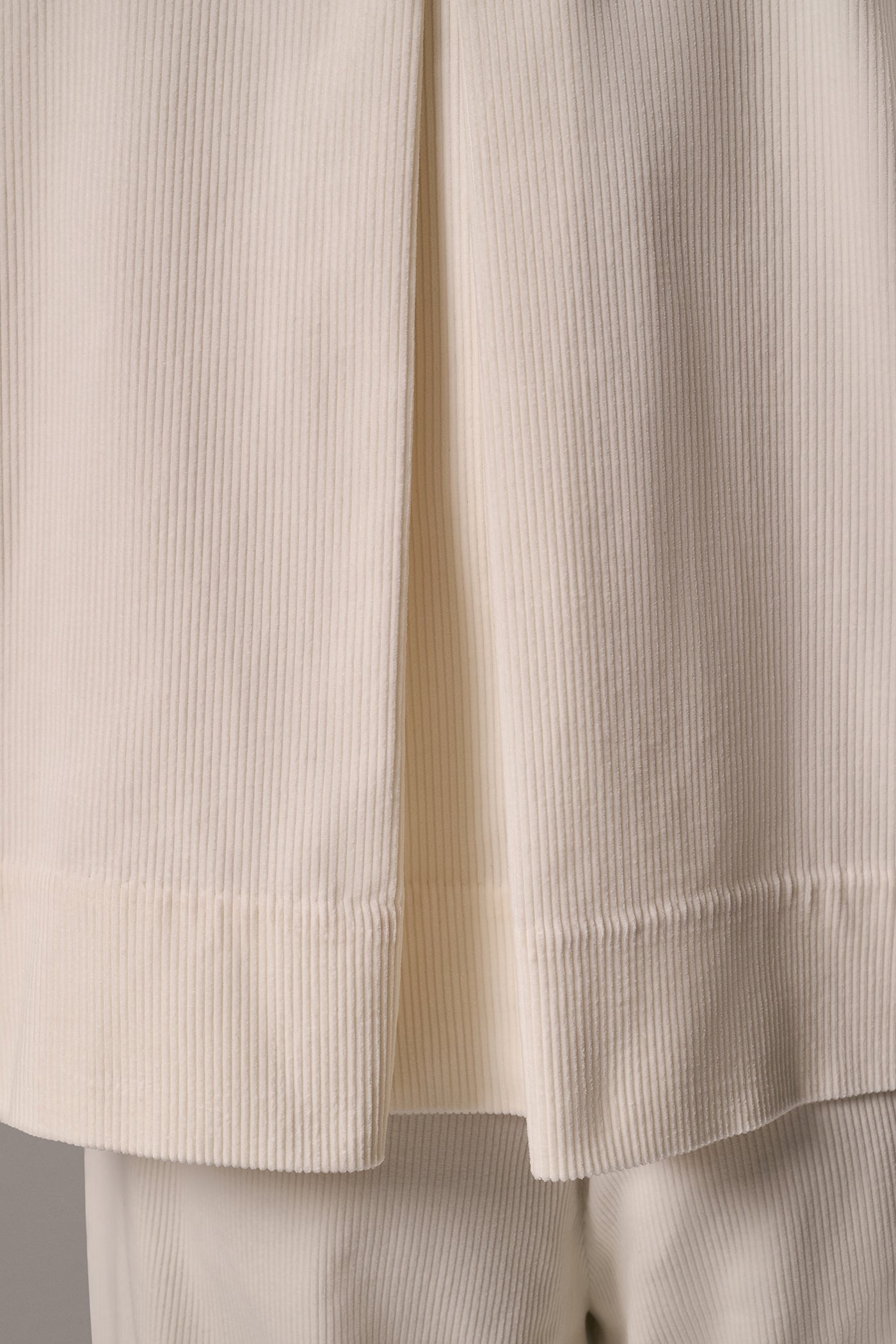 CORDUROY BELL SLEEVE TRAPEZE JACKET VIEW 7