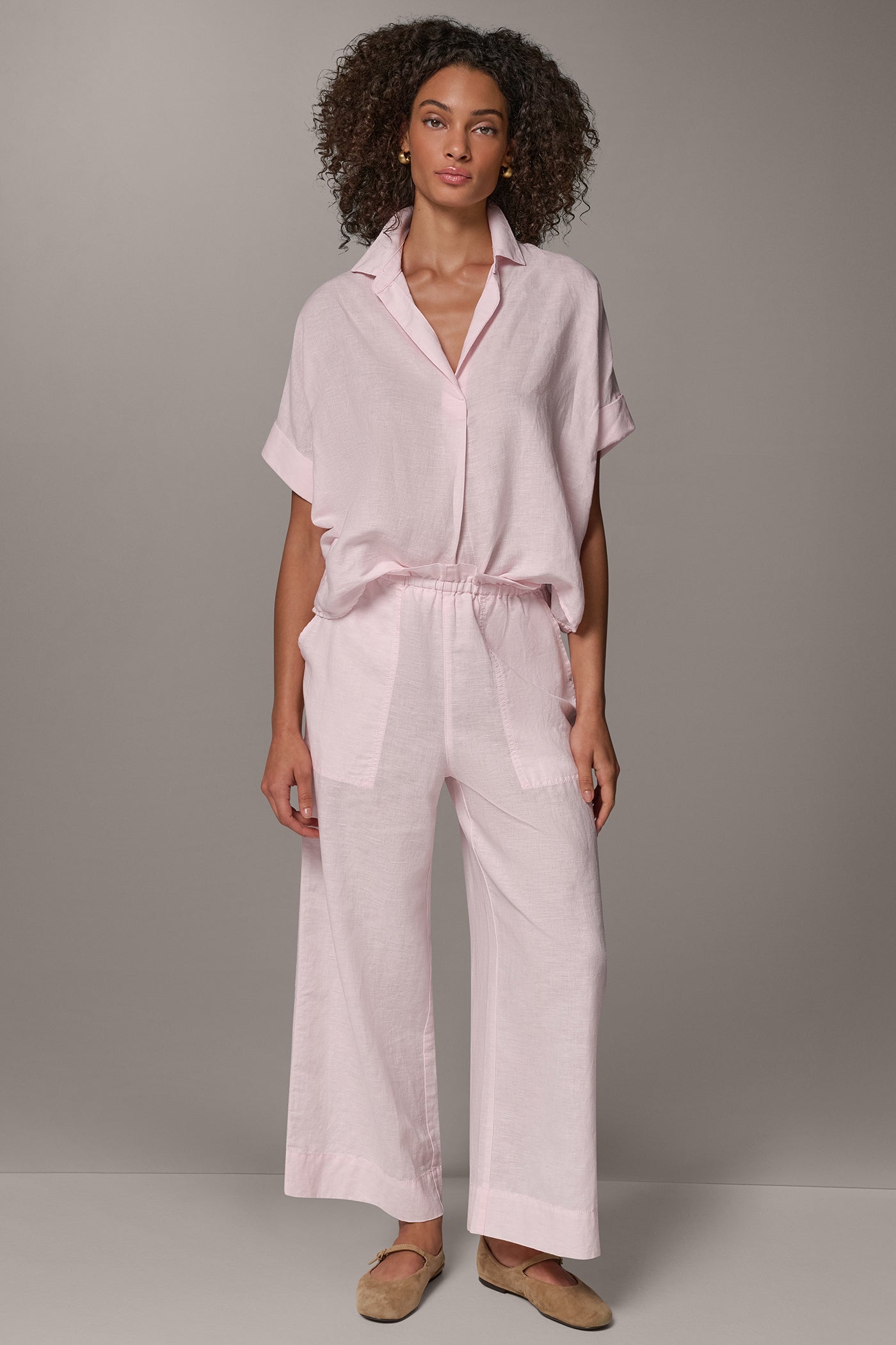 LINEN EXTRA HIGH-RISE PAPERBAG PANT VIEW 8
