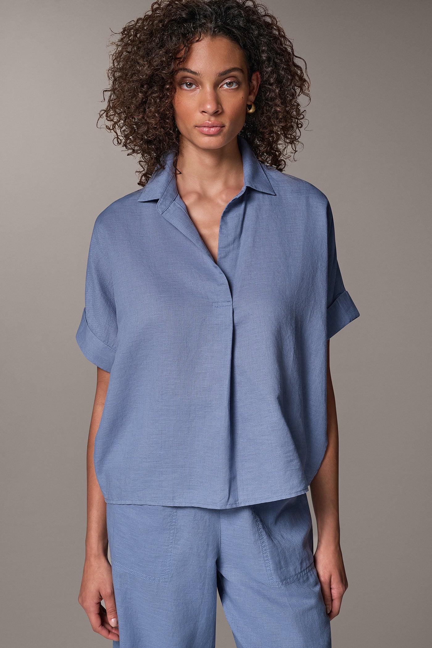 COCOON PULLOVER BLOUSE