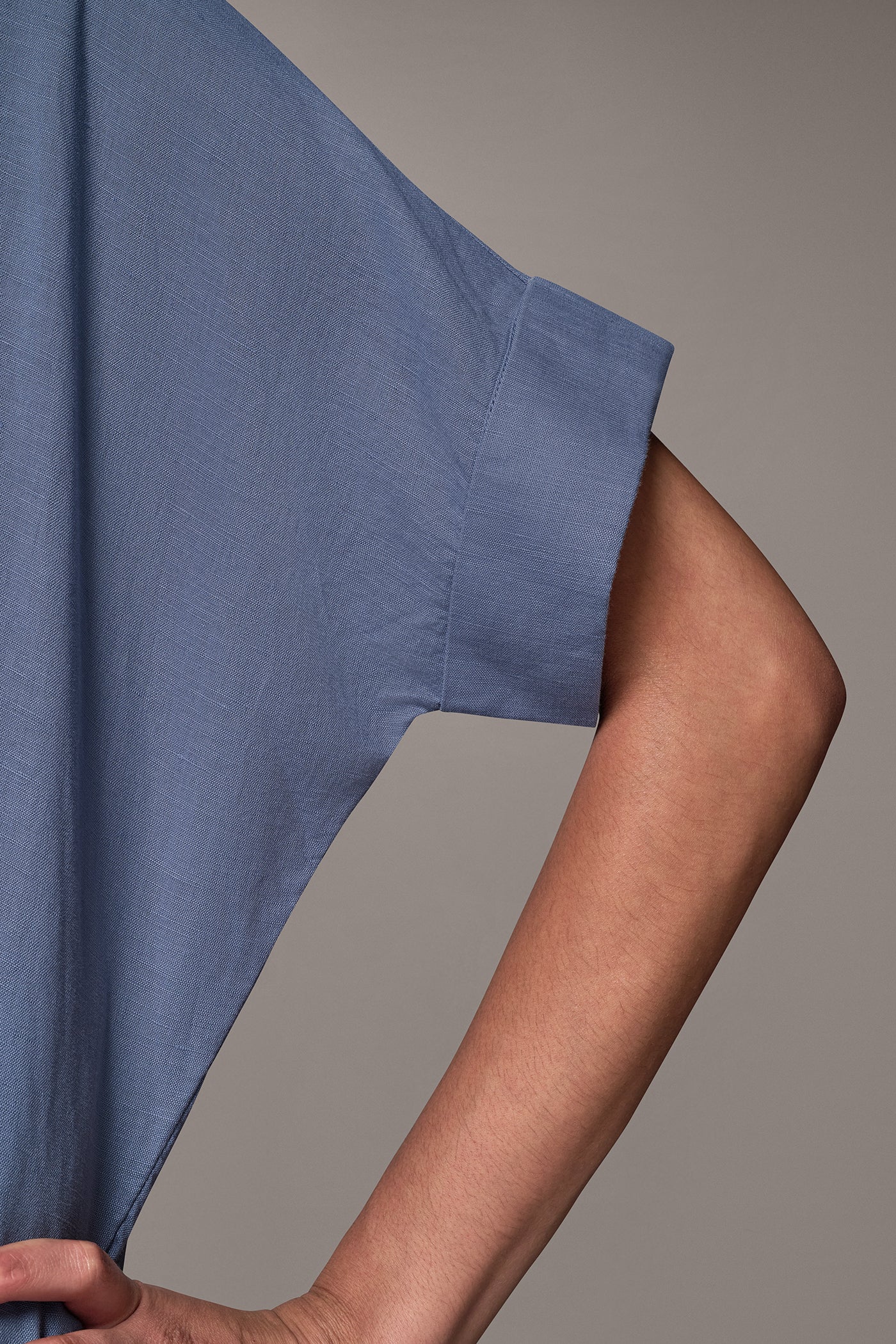 COCOON PULLOVER BLOUSE VIEW 5 | Donna Karan Weekend Tops