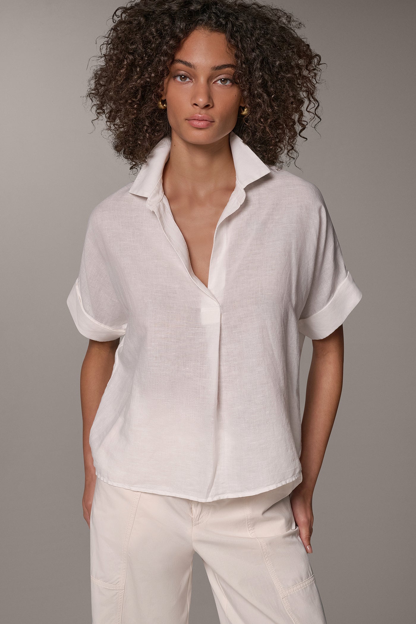COCOON PULLOVER BLOUSE