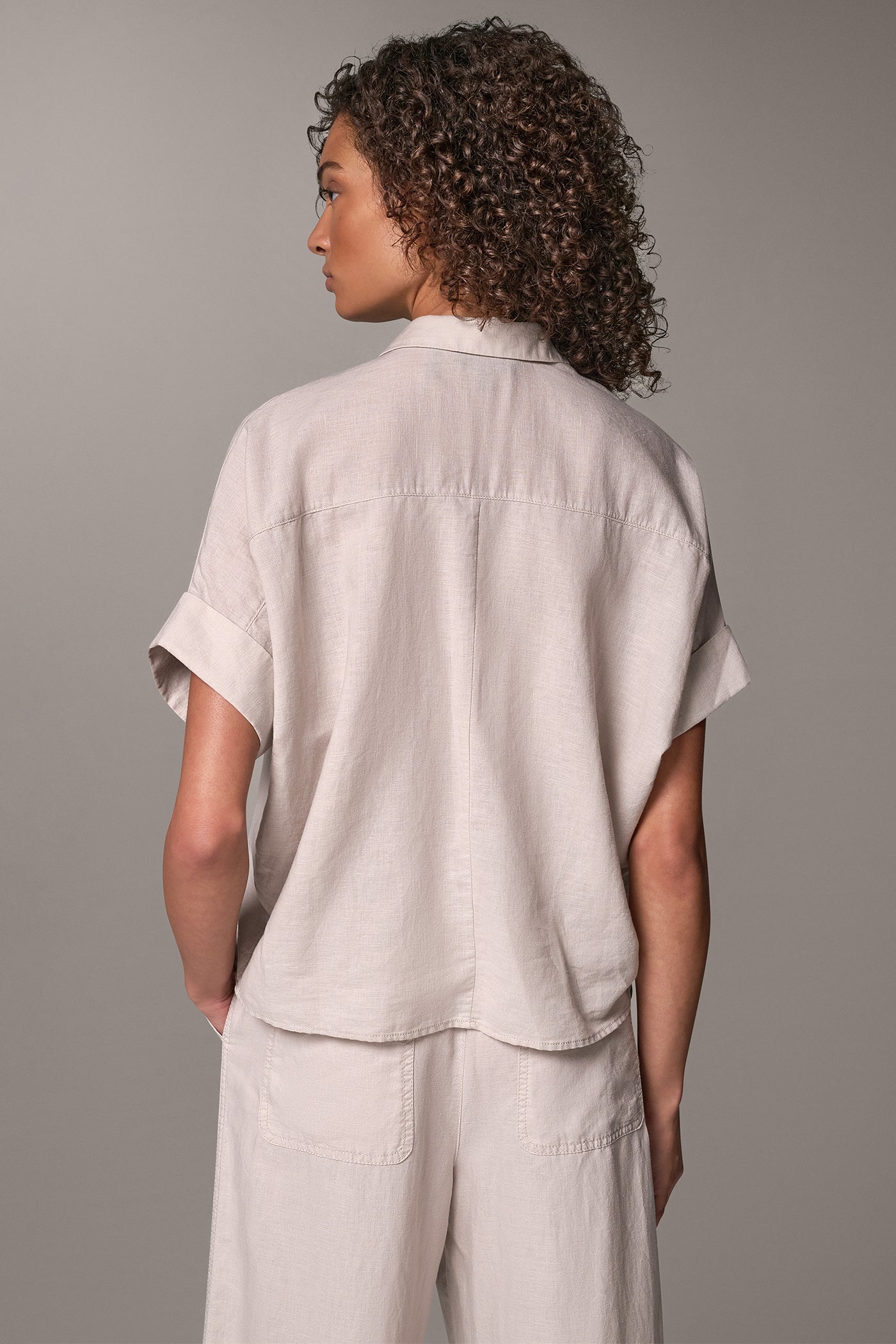COCOON PULLOVER BLOUSE VIEW 3 | Donna Karan Weekend Tops