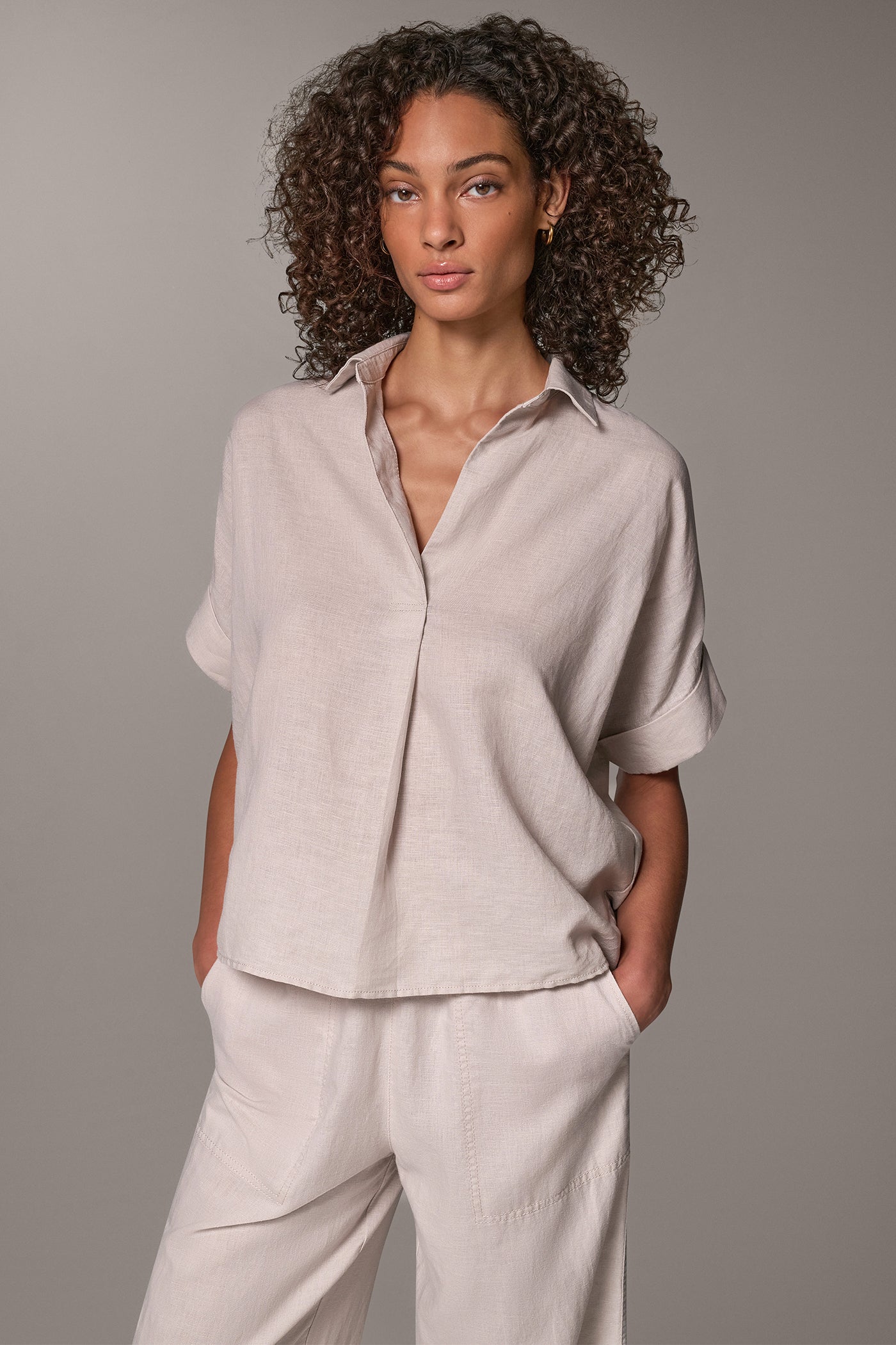 COCOON PULLOVER BLOUSE