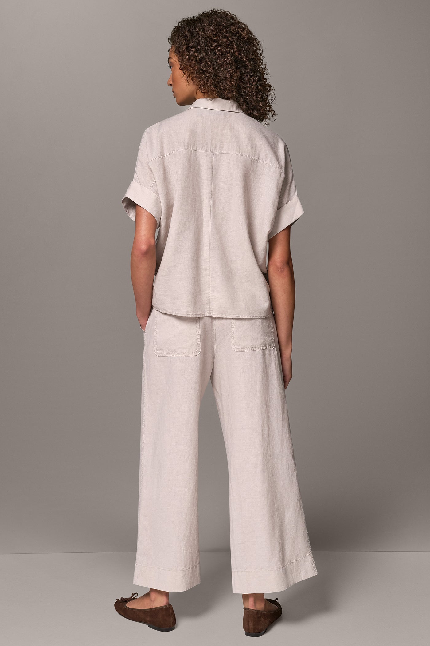 COCOON PULLOVER BLOUSE VIEW 7 | Donna Karan Weekend Tops