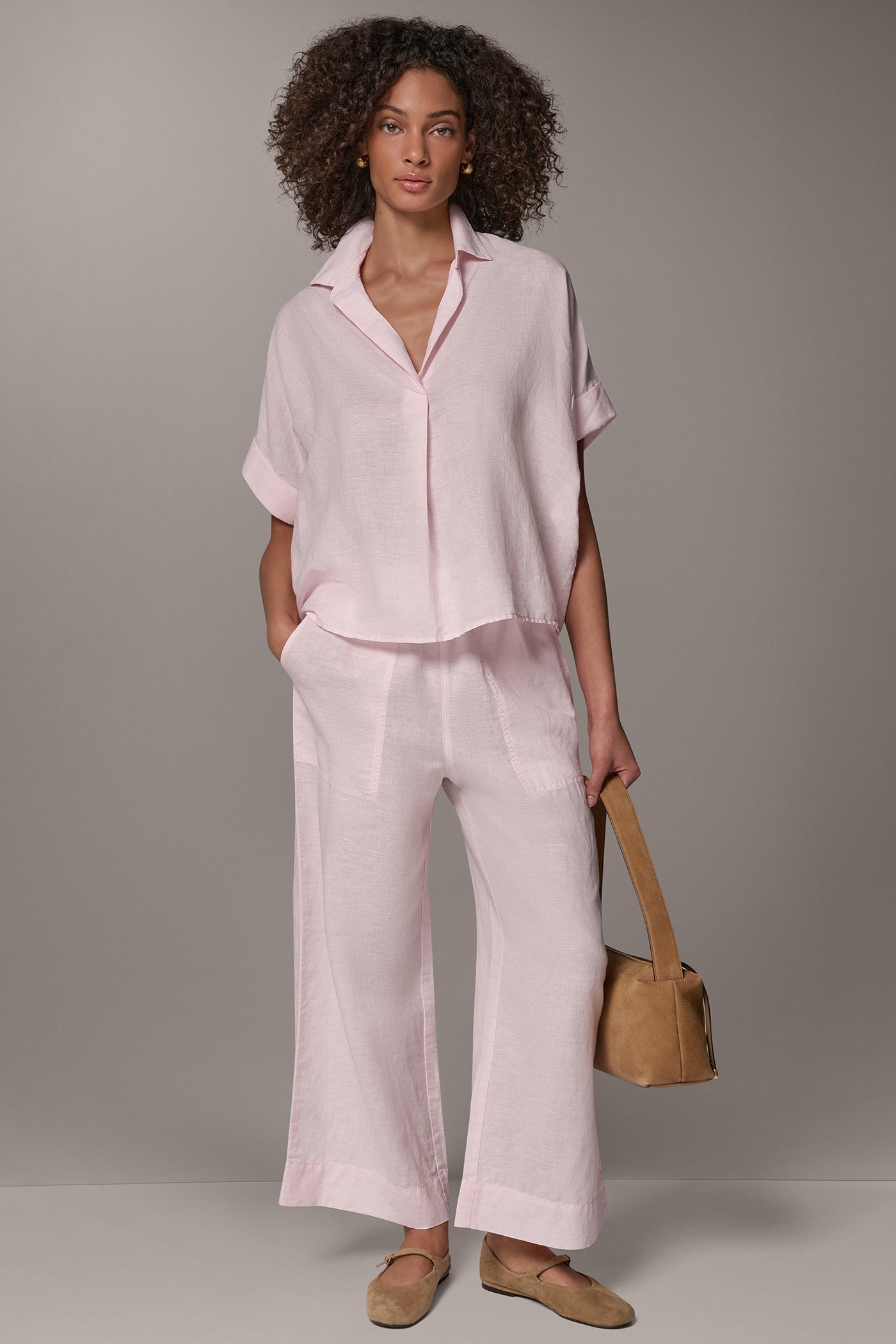 COCOON PULLOVER BLOUSE VIEW 7 | Donna Karan Weekend Tops