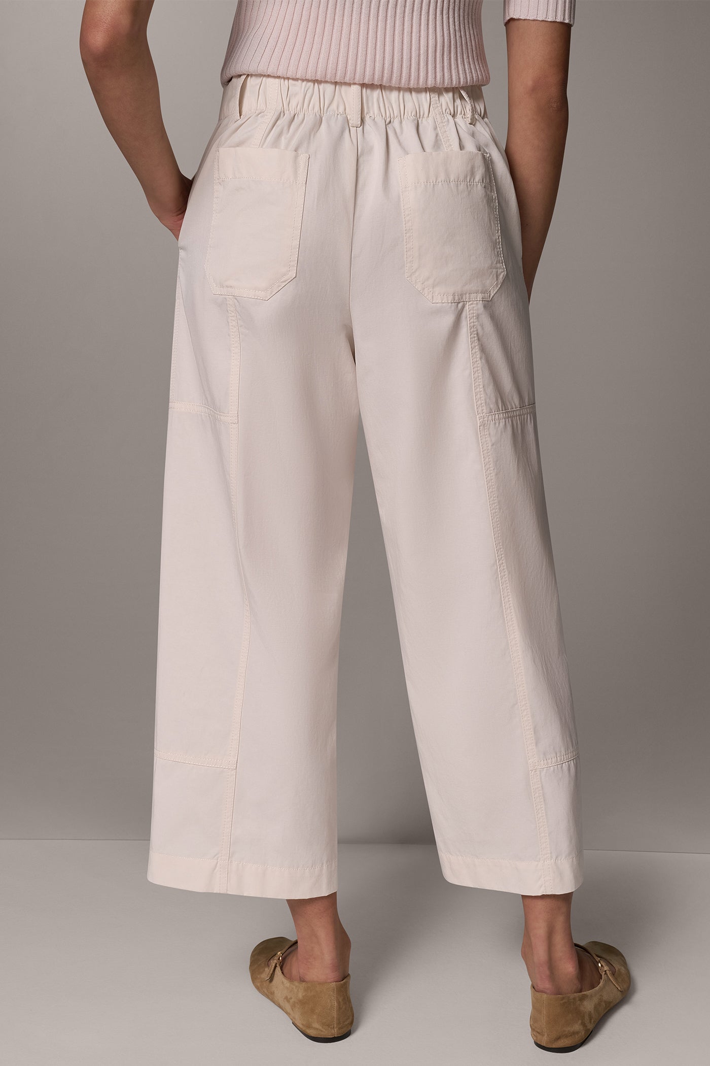 MID-RISE RELAXED UTILITY ANKLE PANT VIEW 3 | Private offer
