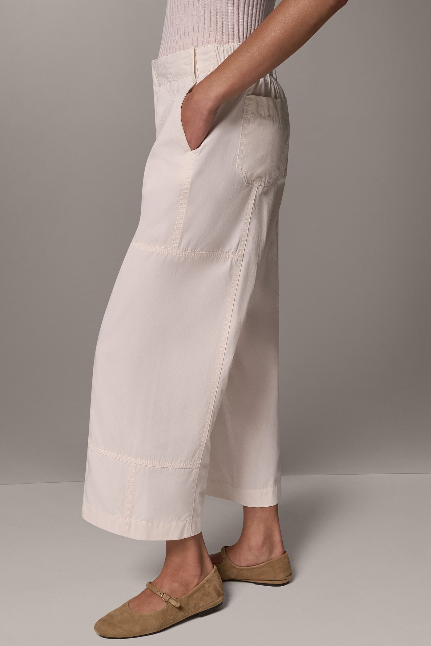 MID-RISE RELAXED UTILITY ANKLE PANT (alternate view)