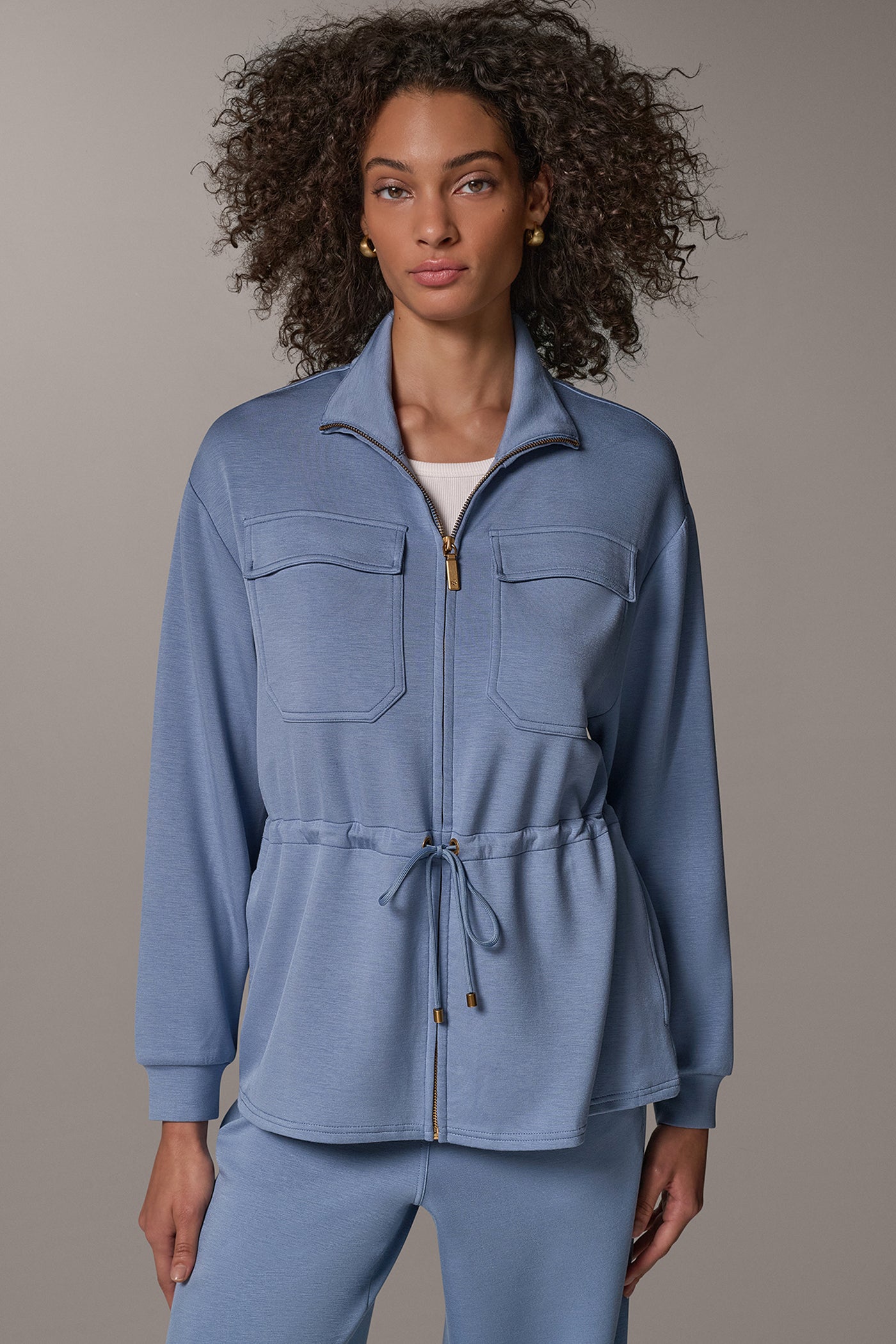 JET SETTER ZIP FRONT JACKET VIEW 1