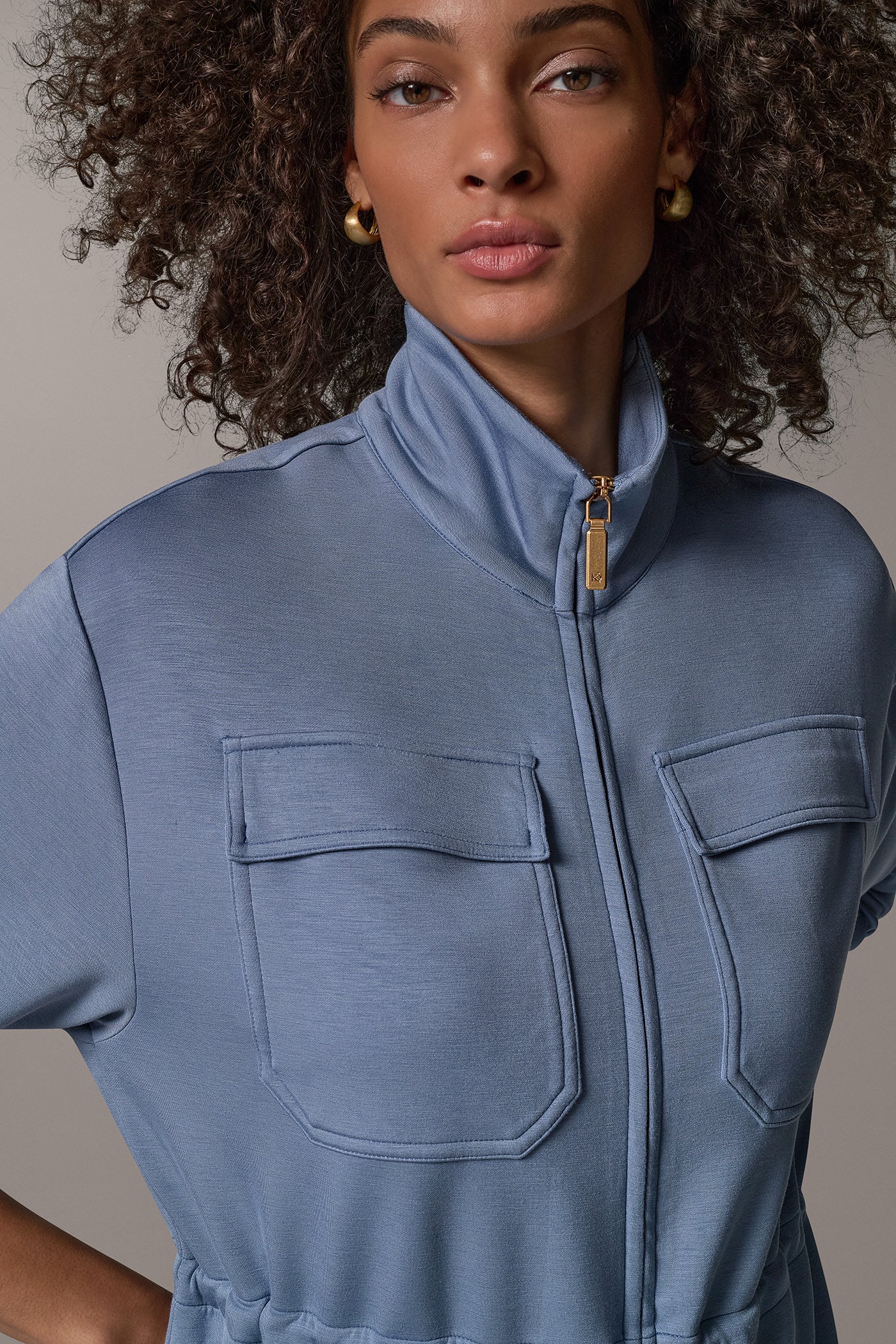 JET SETTER ZIP FRONT JACKET VIEW 2