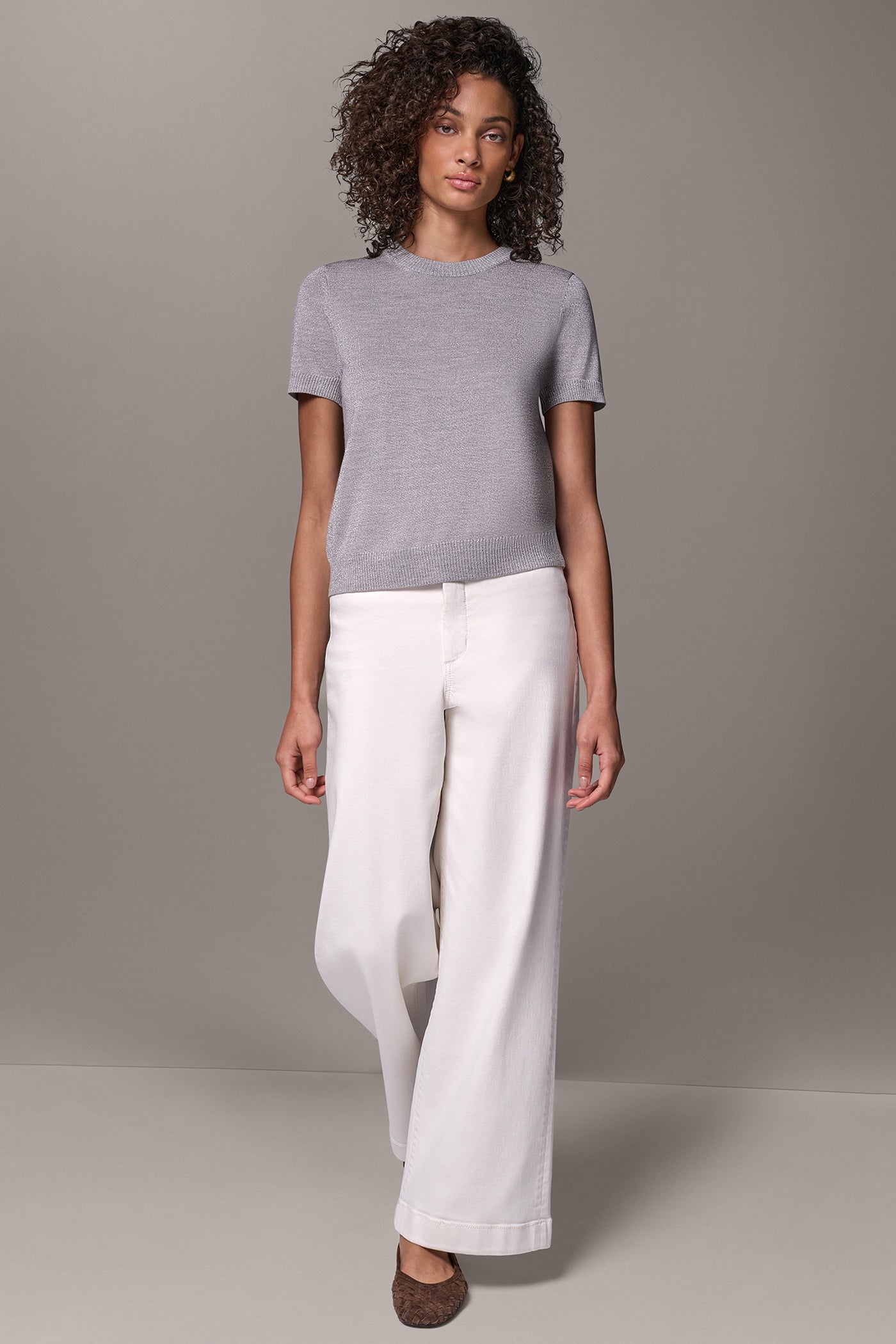 LUREX & MERINO WOOL SWEATER VIEW 6