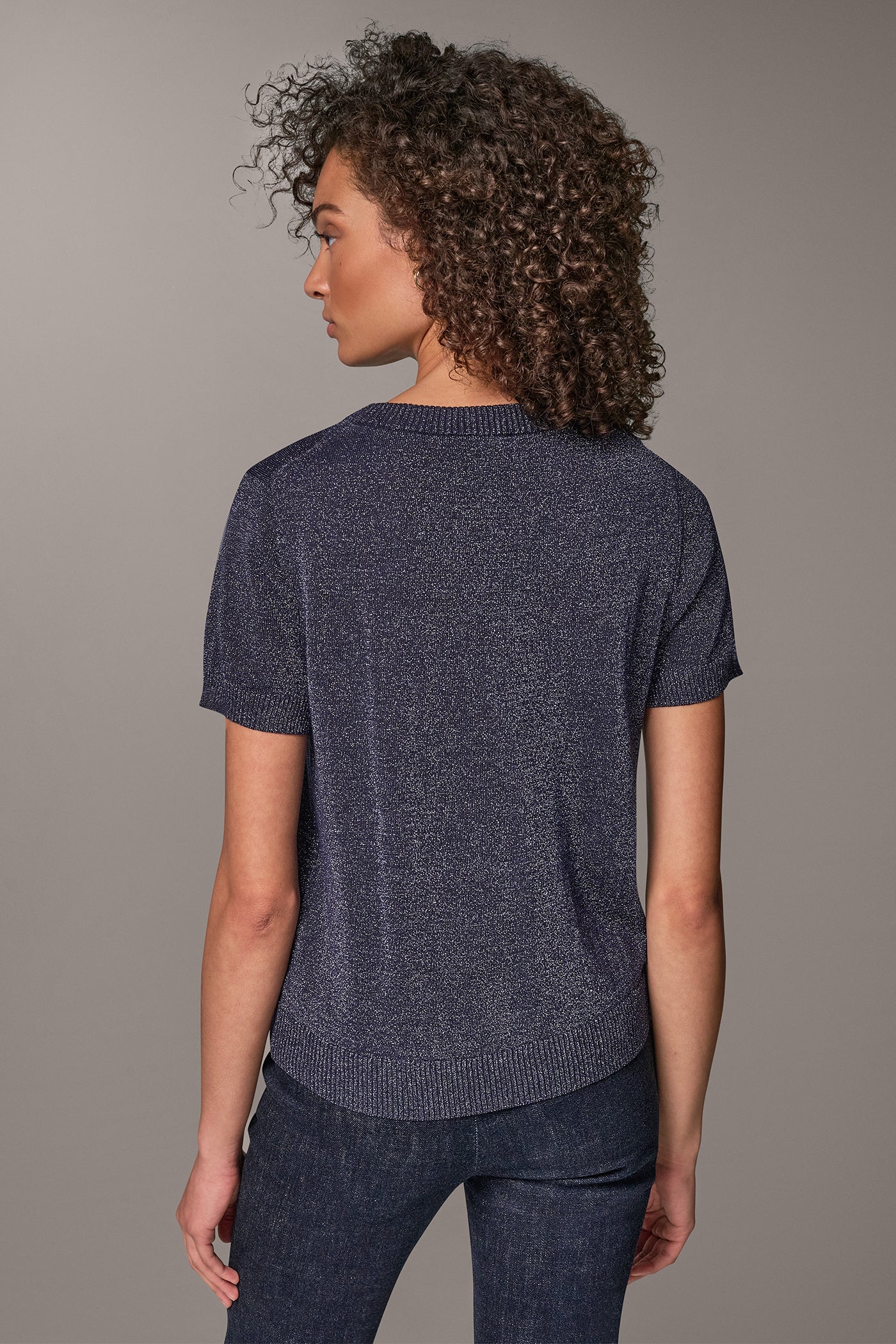 LUREX & MERINO WOOL SWEATER VIEW 2