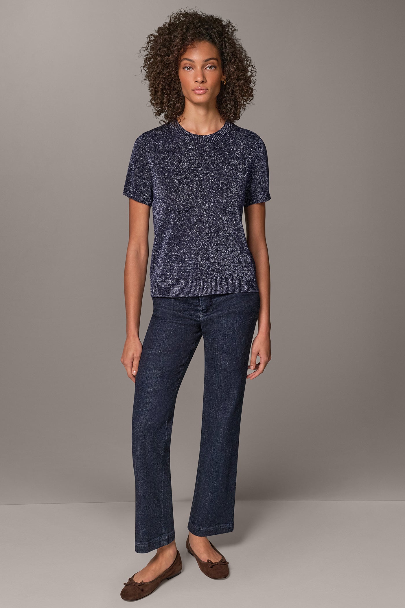 LUREX & MERINO WOOL SWEATER VIEW 6