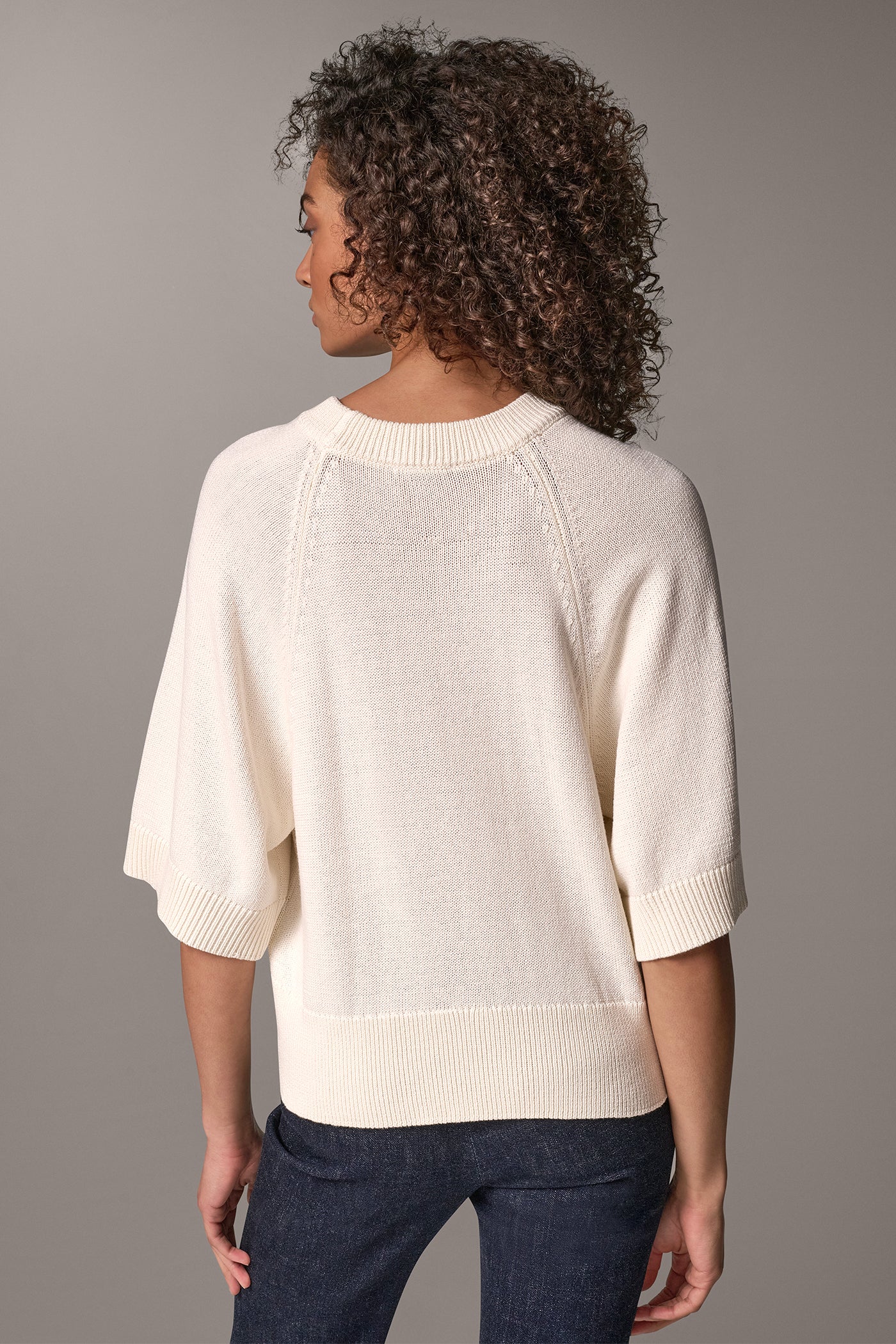 ELBOW SLEEVE SWEATER VIEW 3