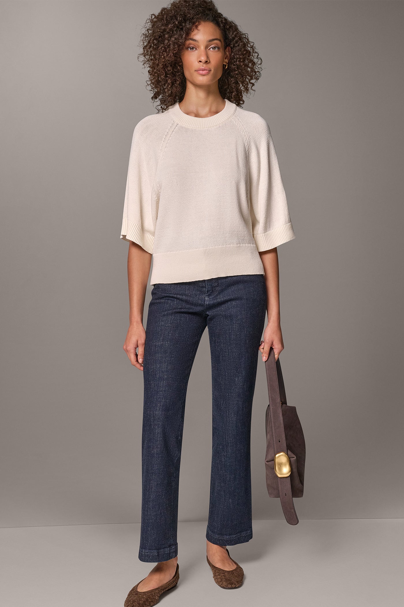 ELBOW SLEEVE SWEATER VIEW 6