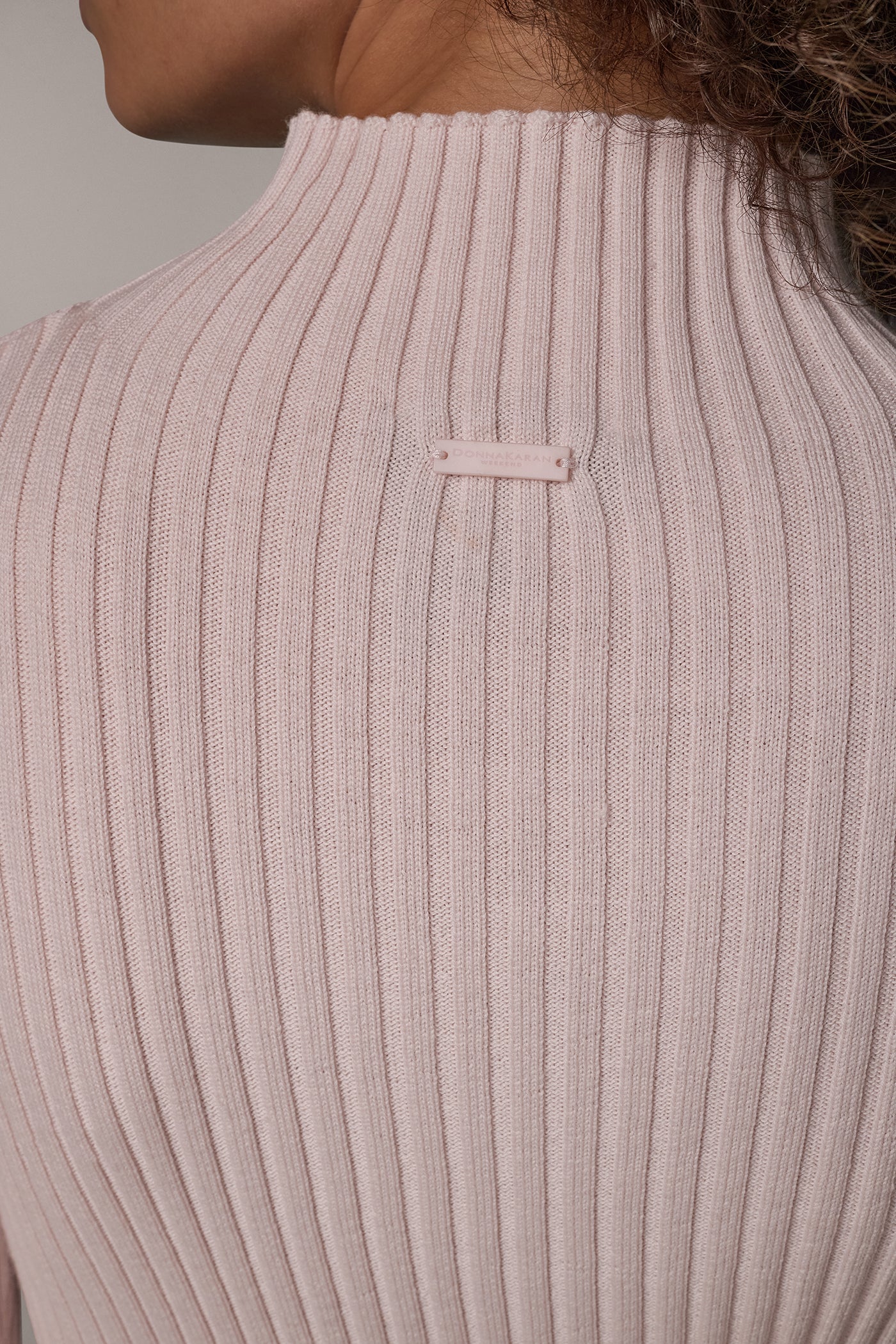 MERINO WOOL MOCK-NECK SWEATER VIEW 5 | Donna Karan Weekend Tops