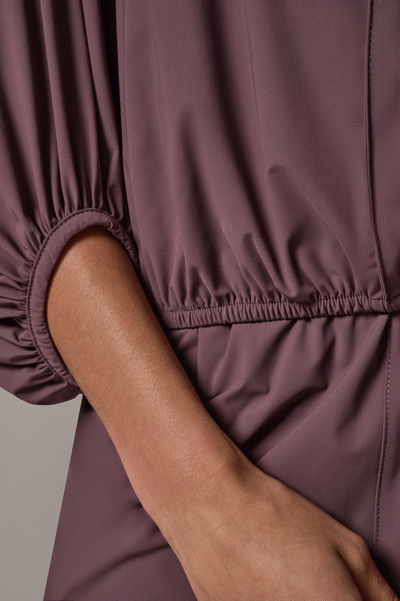 BALLOON SLEEVE BOATNECK BLOUSE VIEW 5