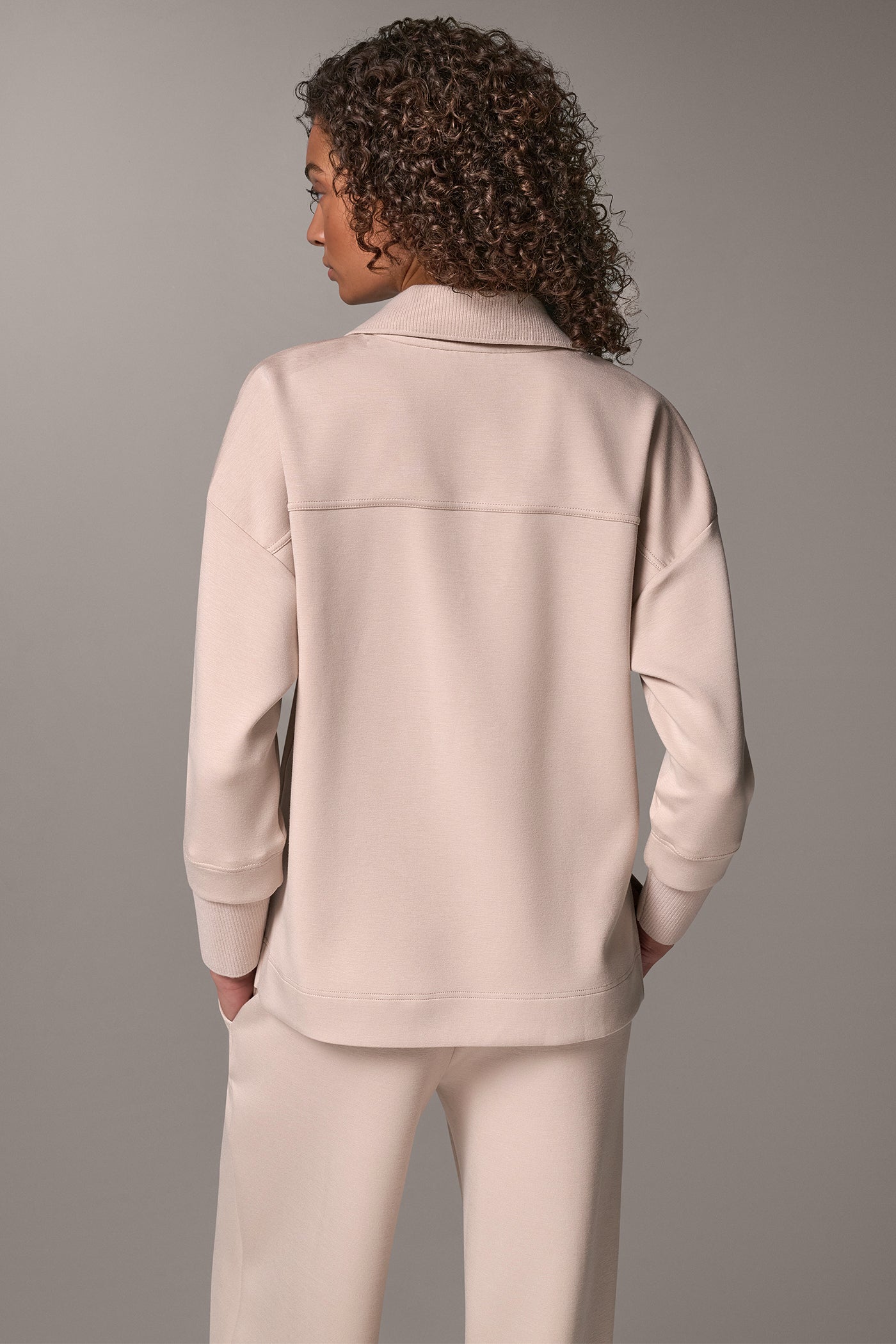 RIB CUFF TUNIC VIEW 3 | New clothing