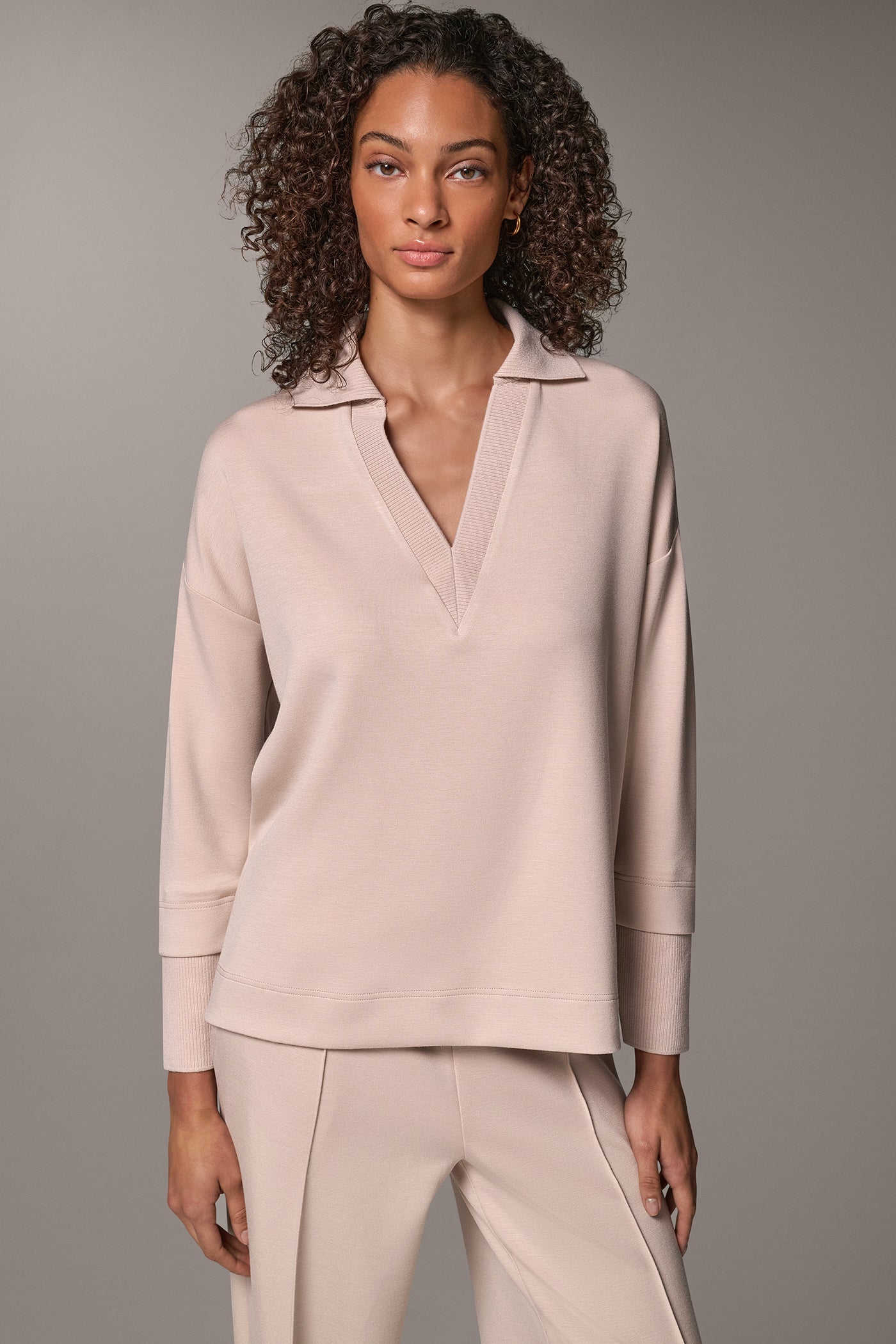 RIB CUFF TUNIC