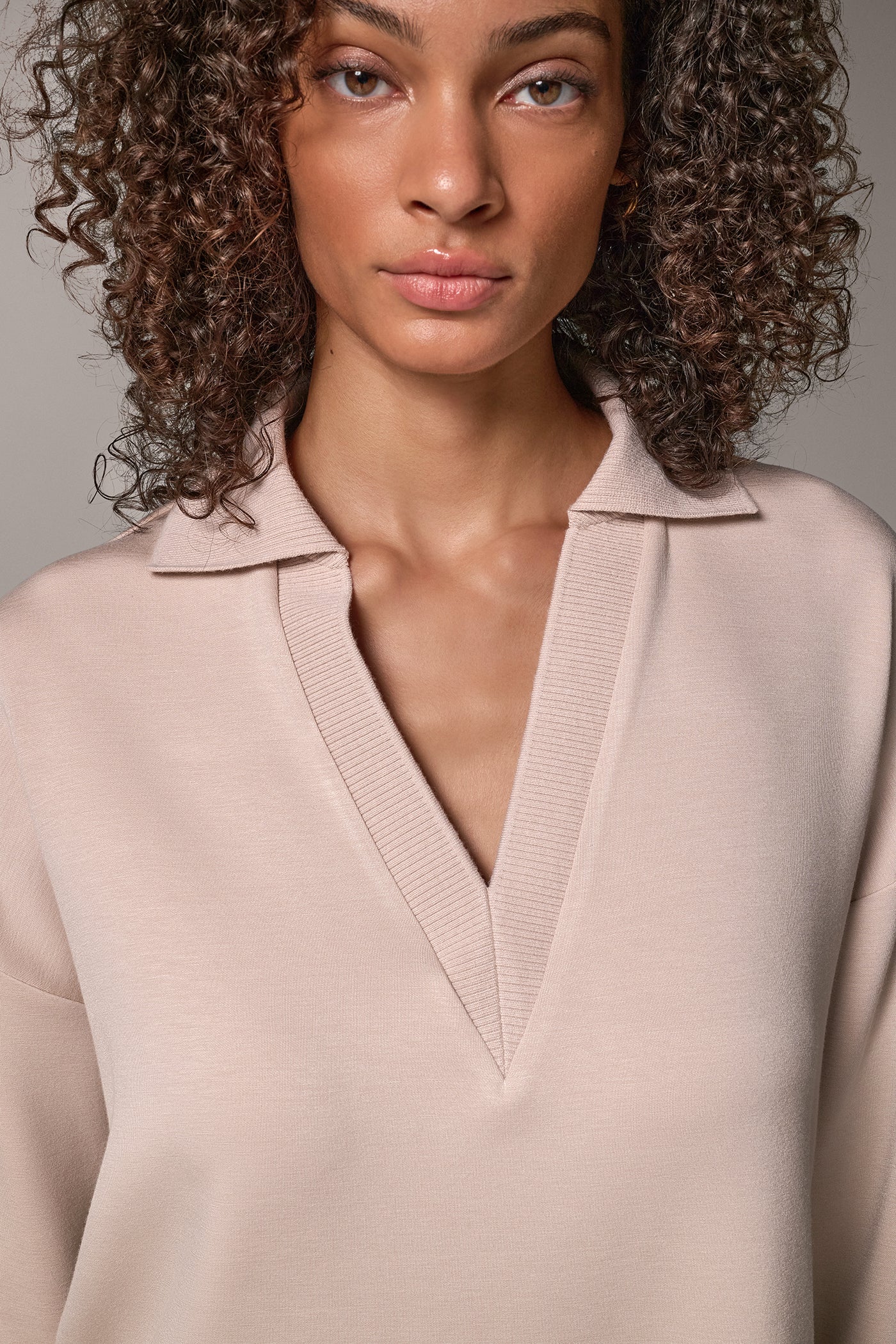 RIB CUFF TUNIC VIEW 4 | New clothing