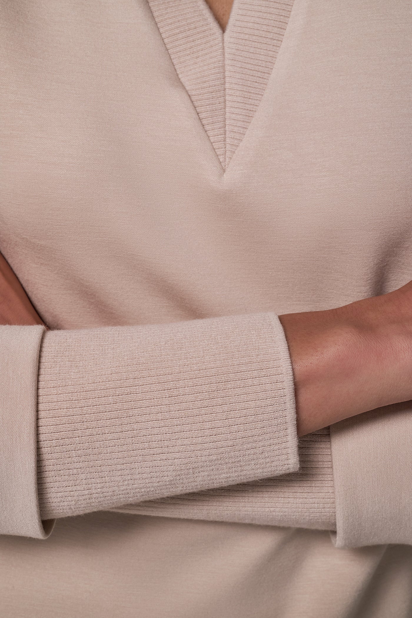 RIB CUFF TUNIC VIEW 5 | New clothing