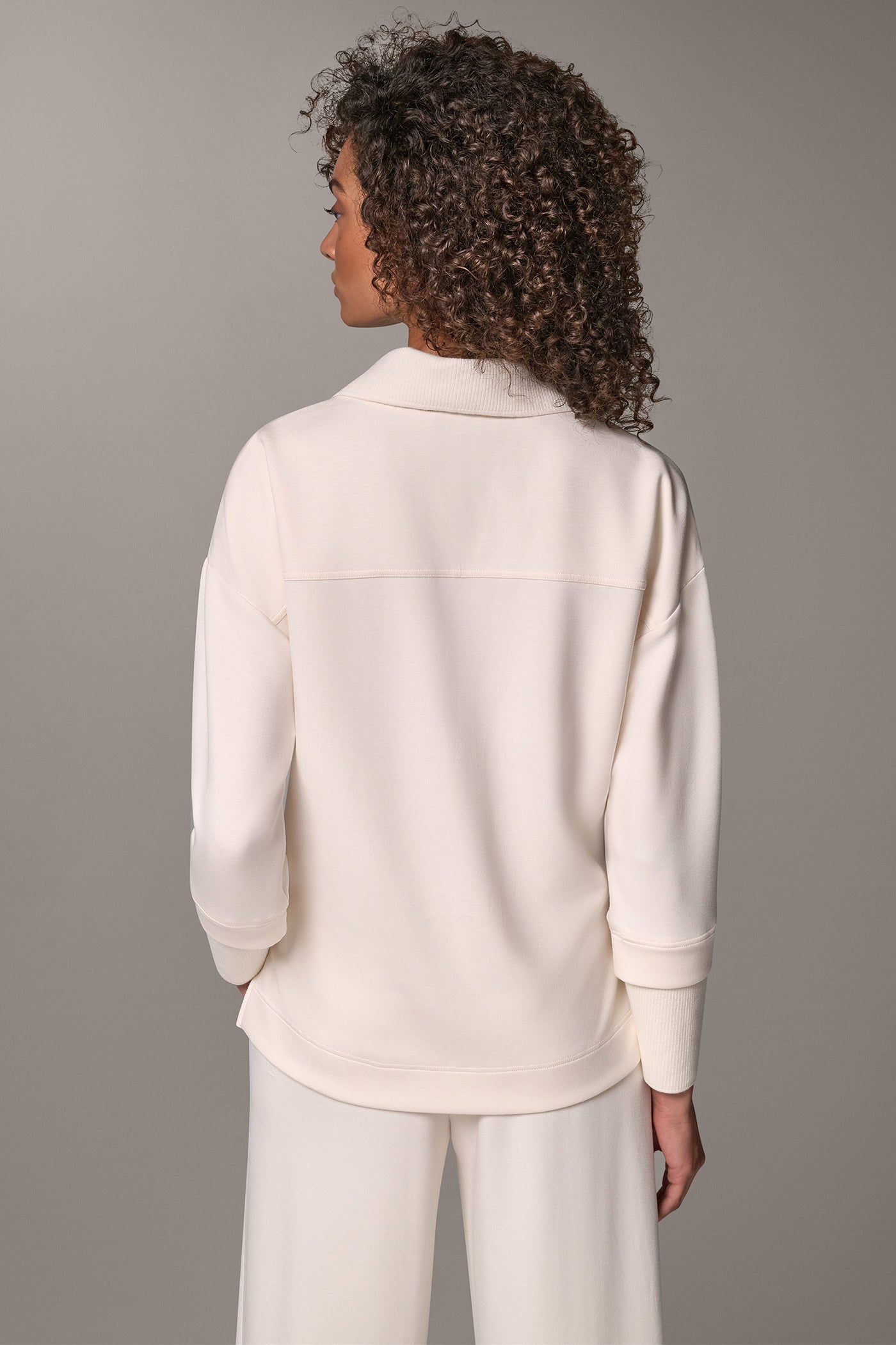 JET SETTER RIB CUFF TUNIC VIEW 3