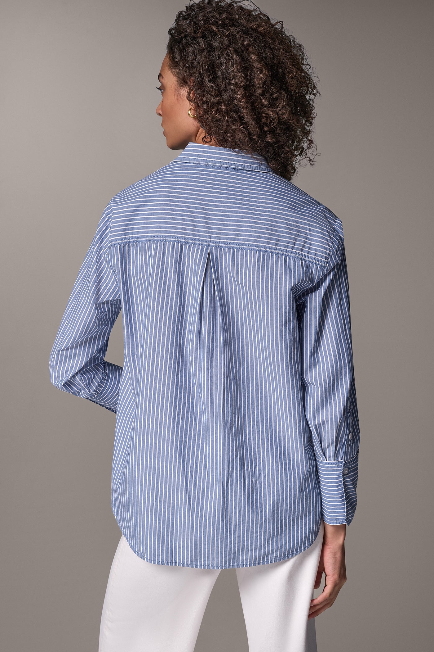 YARN-DYE STRIPED SHIRT VIEW 3
