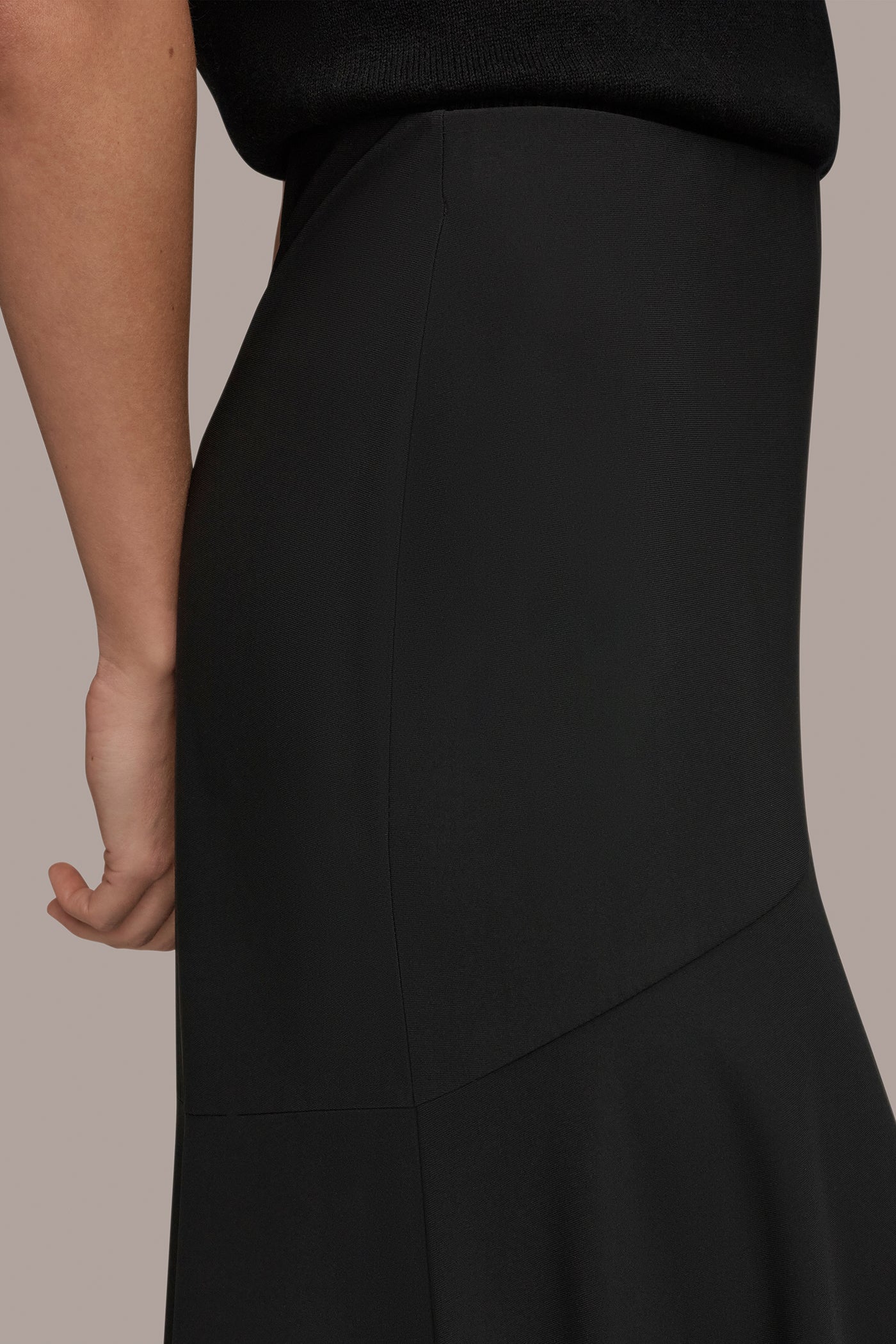 MIDI HI-LOW TRUMPET SKIRT VIEW 5 | Skirts
