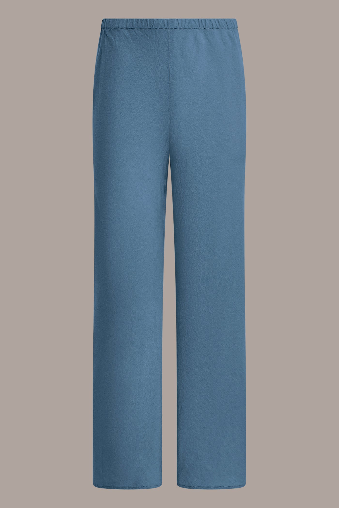 LINEN EXTRA HIGH-RISE PAPERBAG PANT VIEW 6 | Donna Karan Weekend