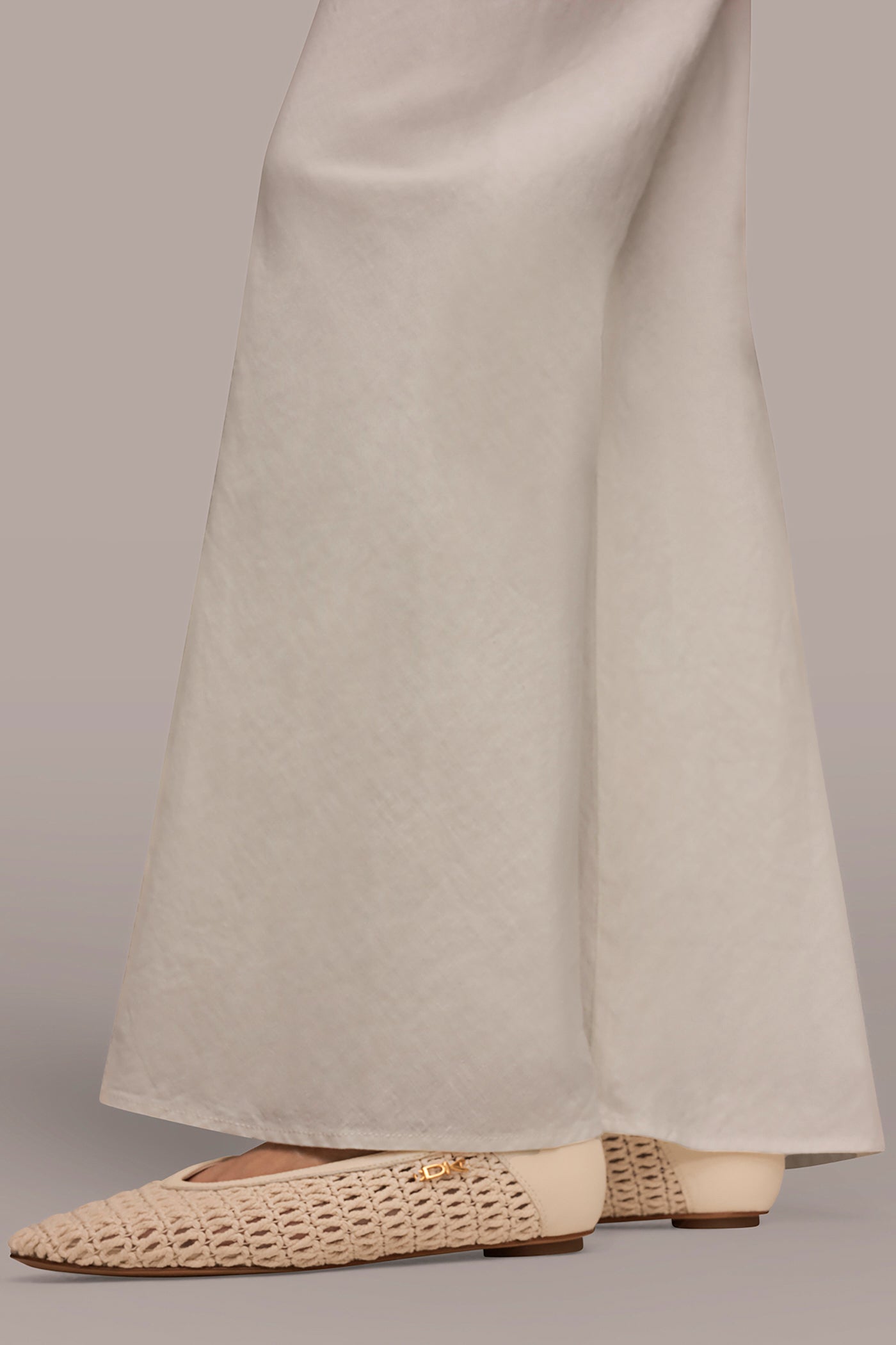 LINEN-BLEND MID-RISE RELAXED ANKLE PANT VIEW 4 | New Arrivals