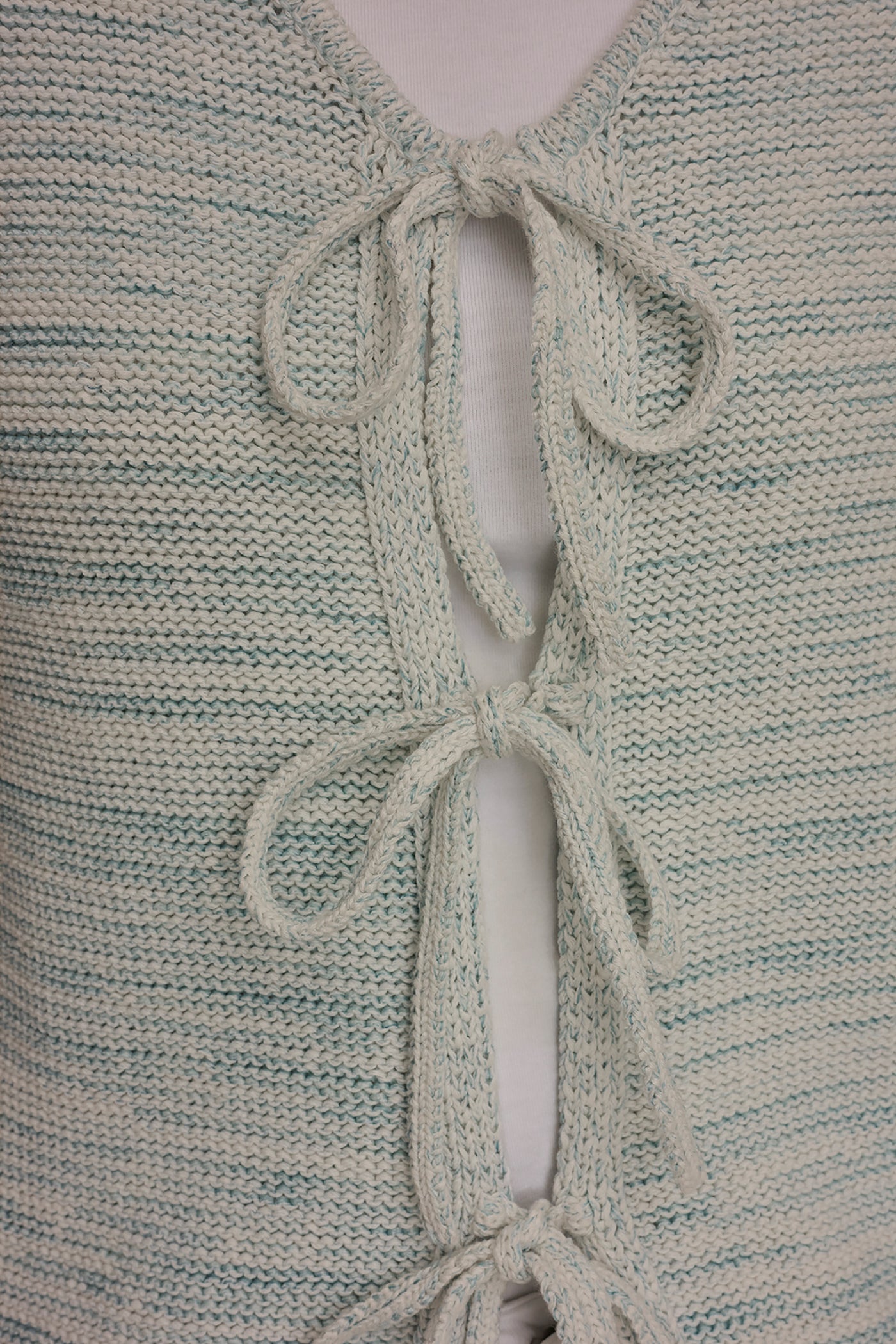 TIE-FRONT CARDIGAN VIEW 5 | Donna Karan Weekend Tops