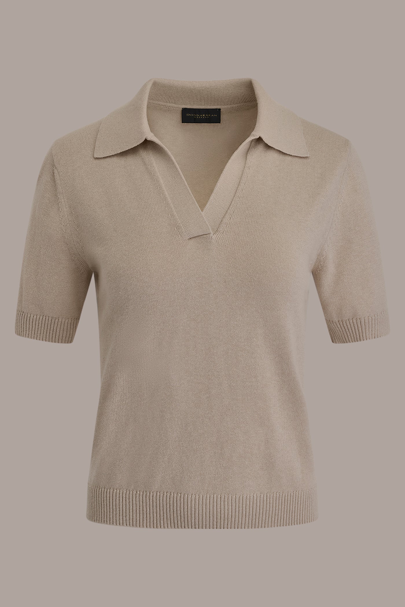 COTTON AND CASHMERE POLO SWEATER VIEW 7 | New Arrivals