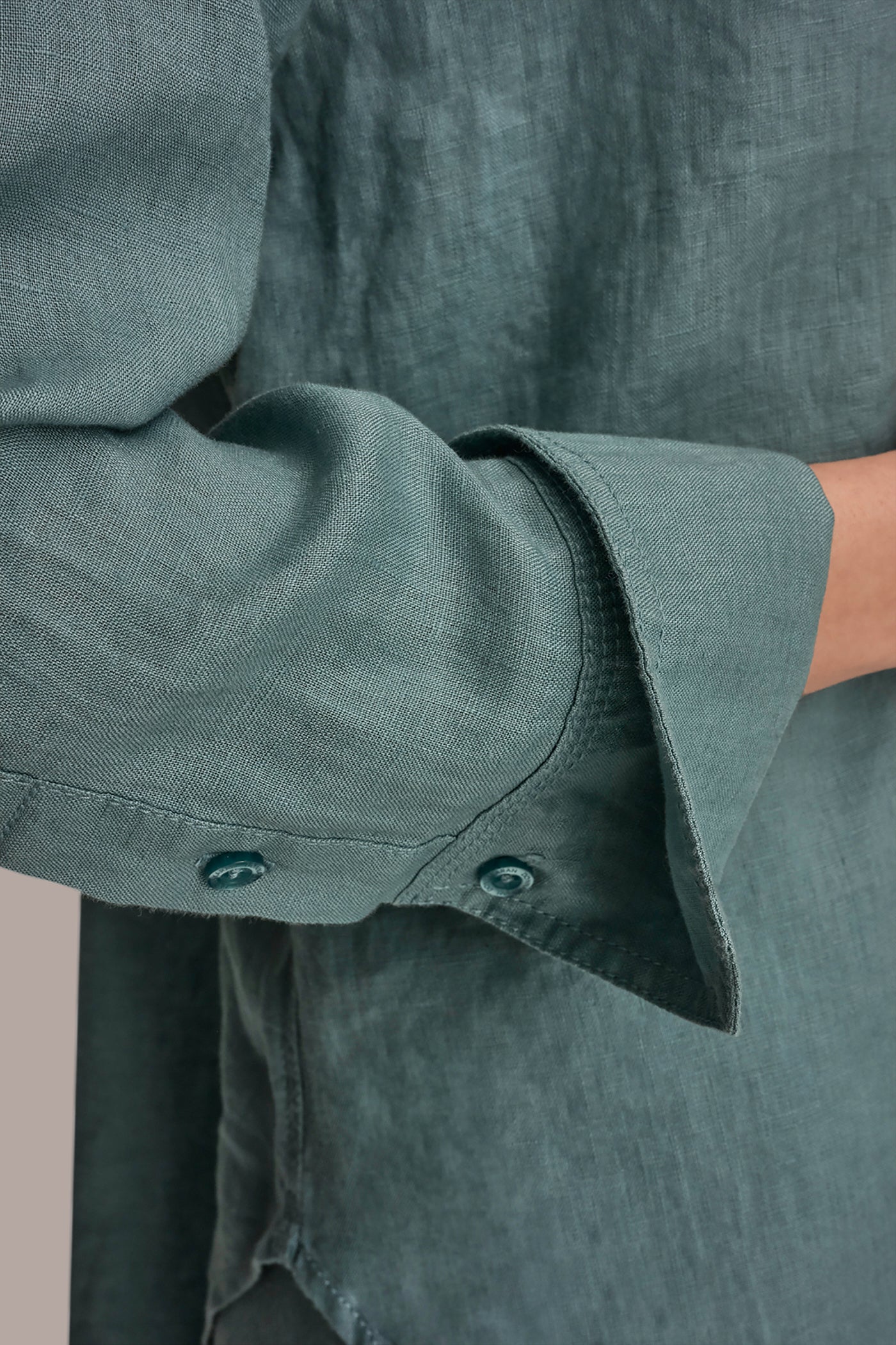 LINEN SHIRT VIEW 5 | Donna Karan Weekend Tops