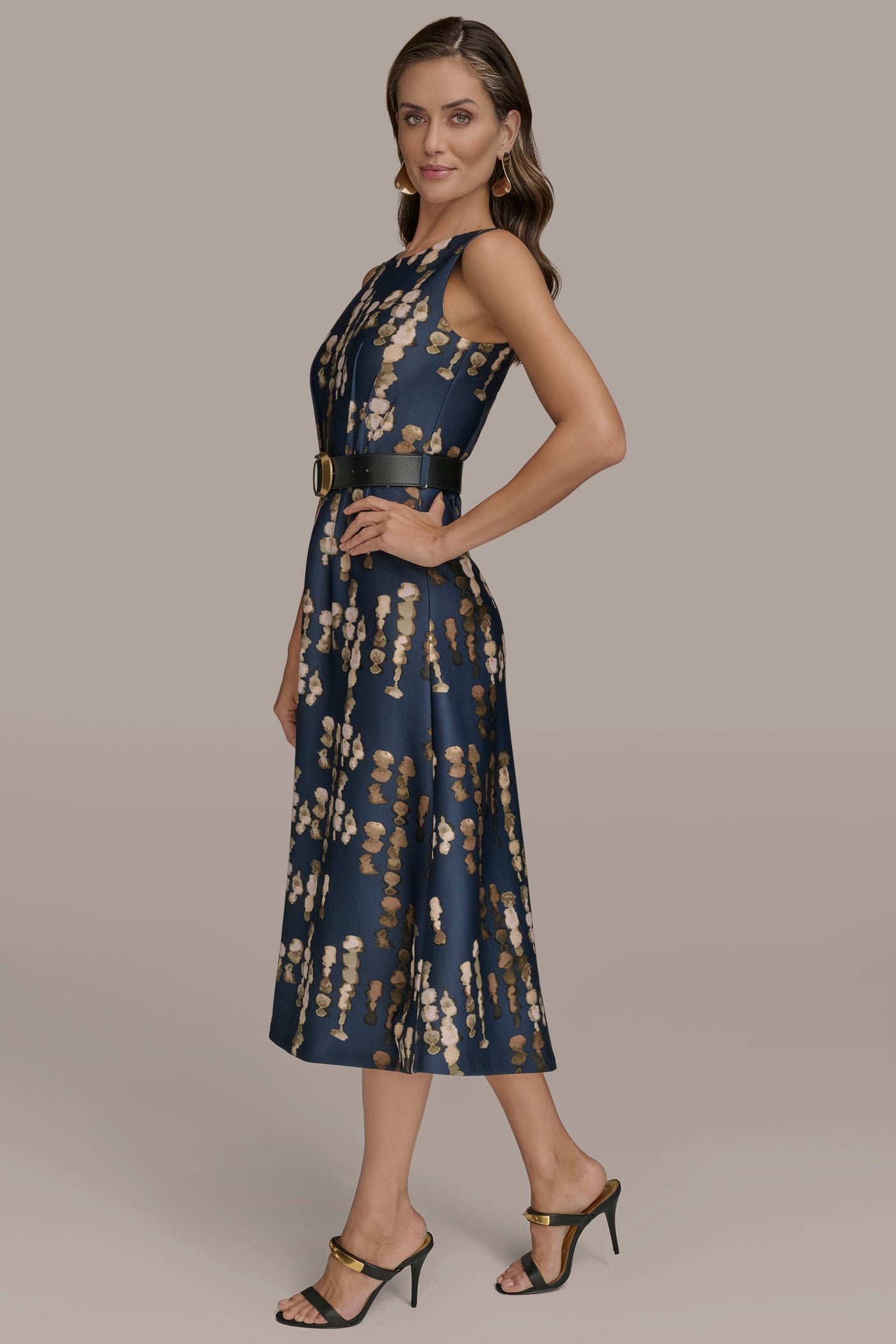 BELTED A LINE MIDI VIEW 6 | Dresses & Jumpsuits