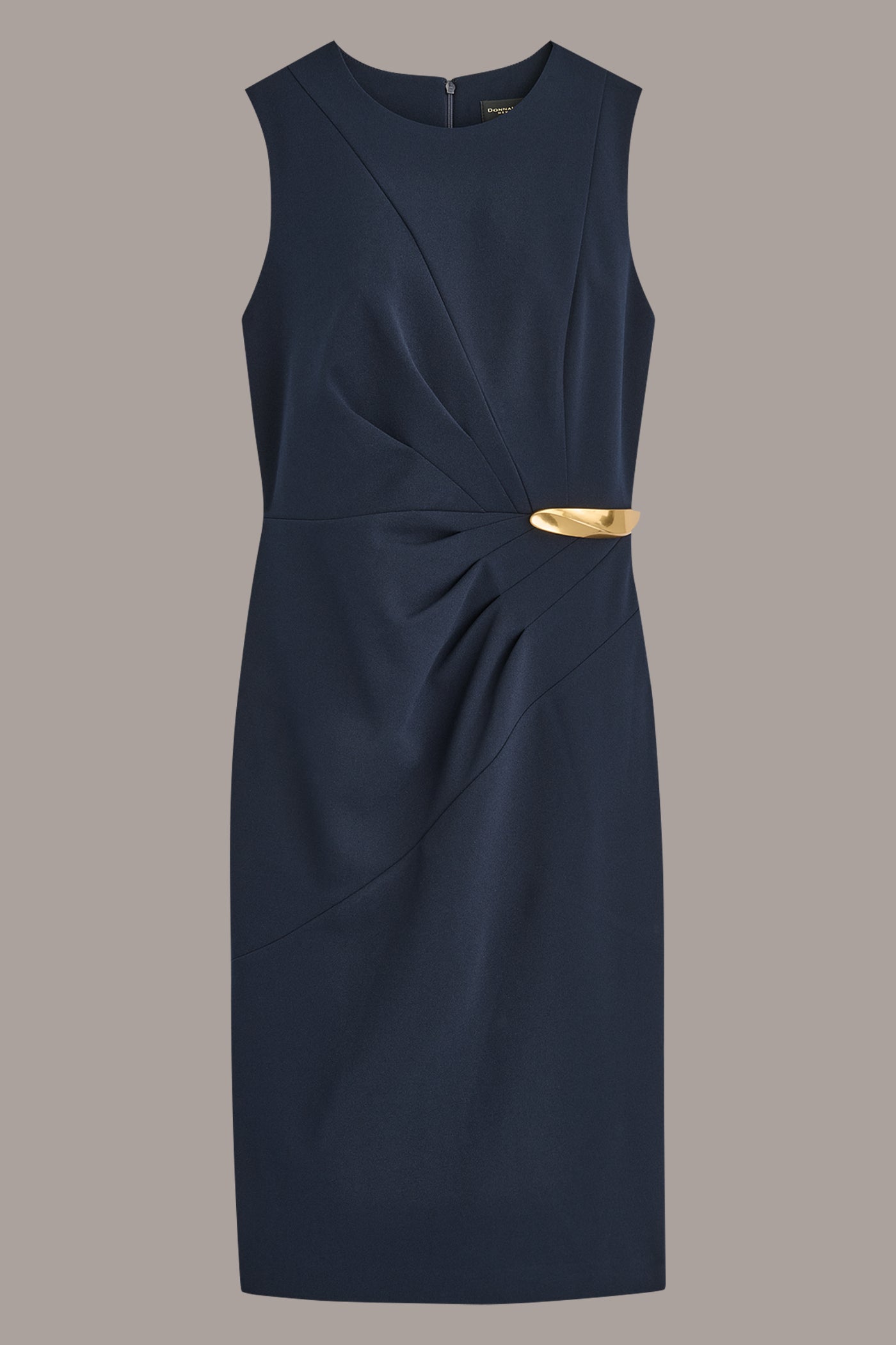 SLEEVELESS CREW-NECK SHEATH DRESS VIEW 7