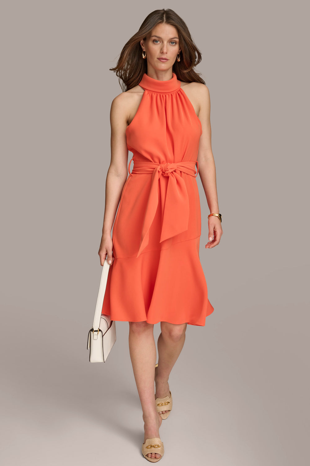 halter-neck-a-line-dress-with-belt-donna-karan
