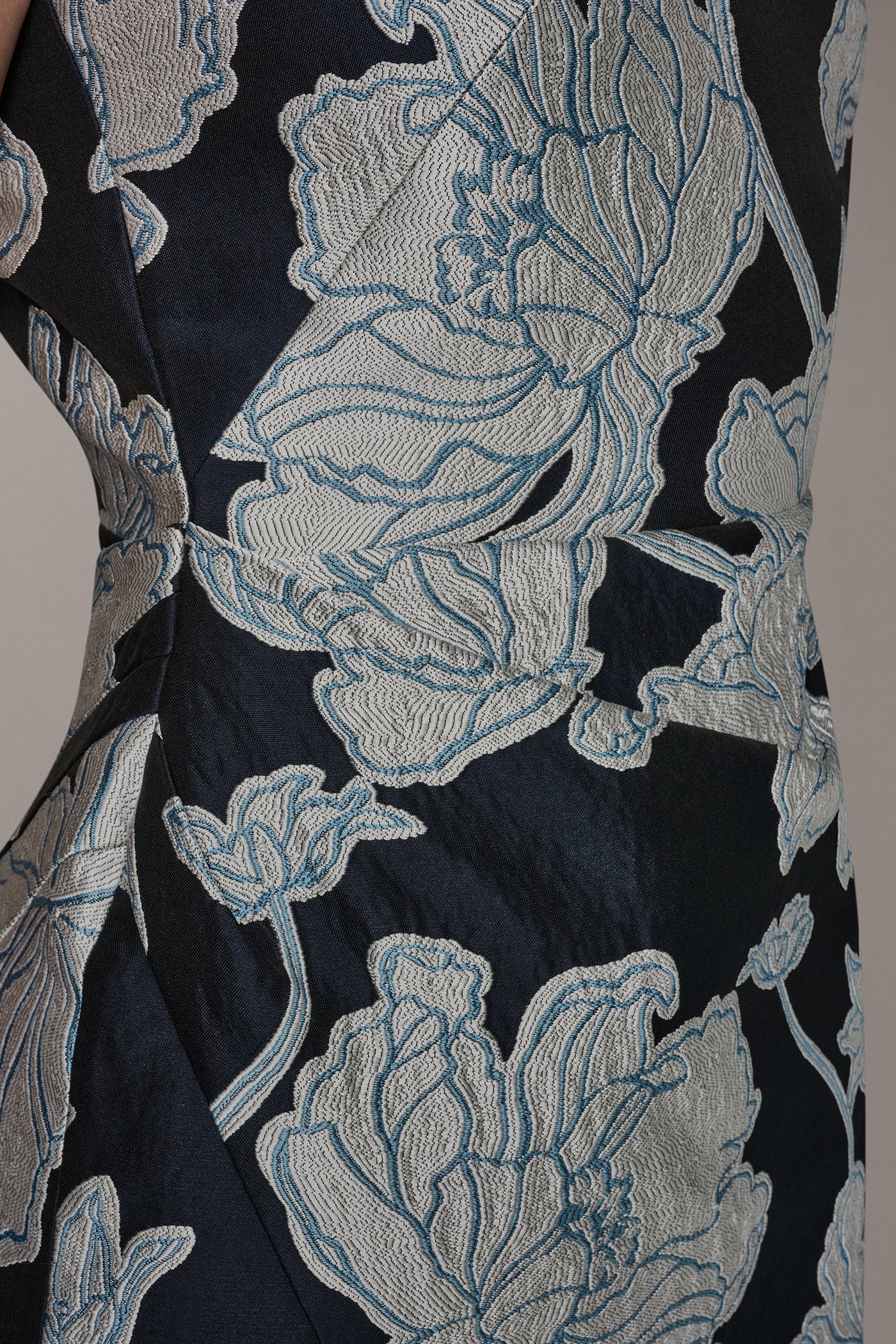 SLEEVELESS FLORAL MIDI DRESS VIEW 6 | New Dresses