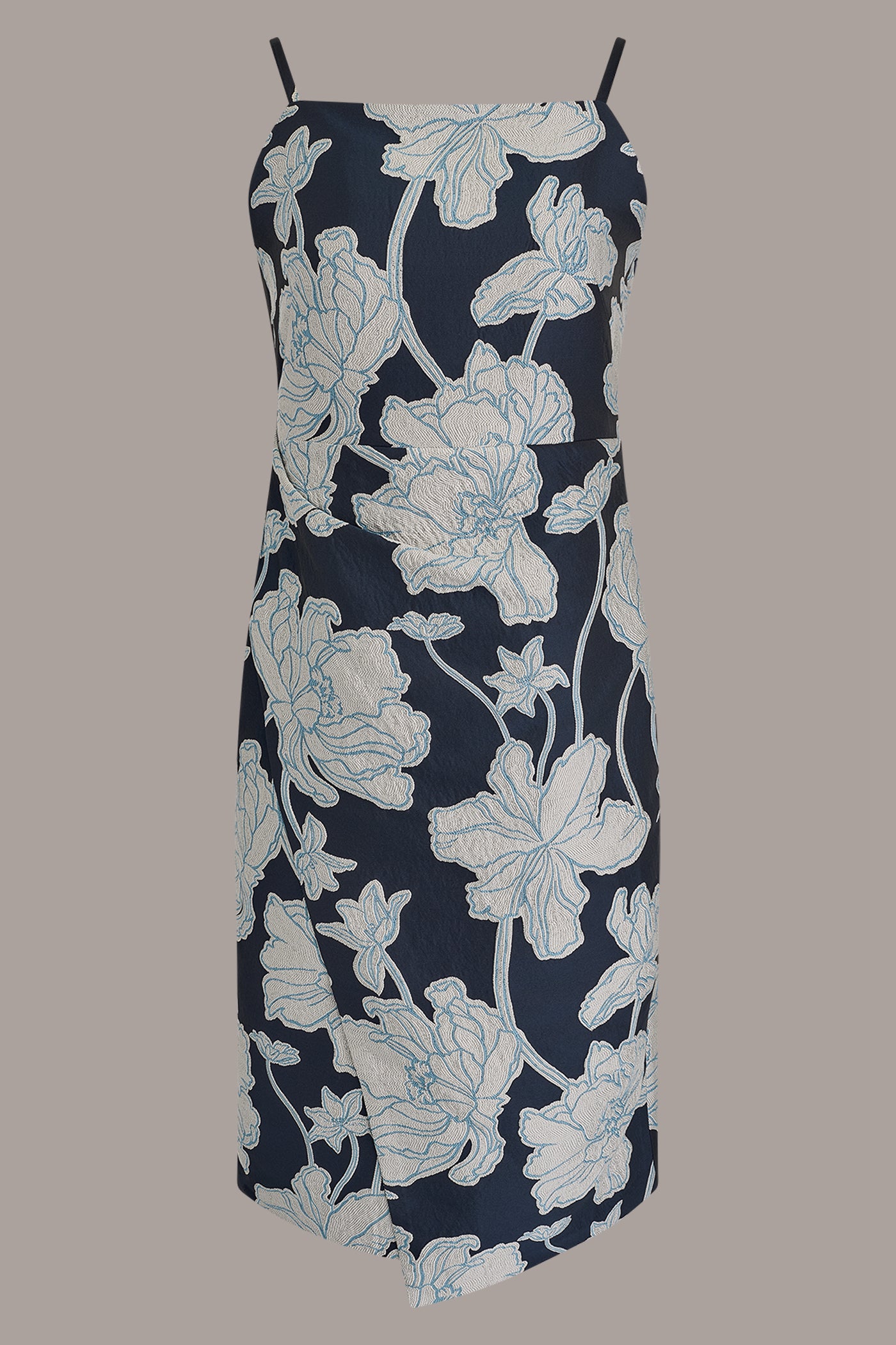 SLEEVELESS FLORAL MIDI DRESS VIEW 9 | New Dresses