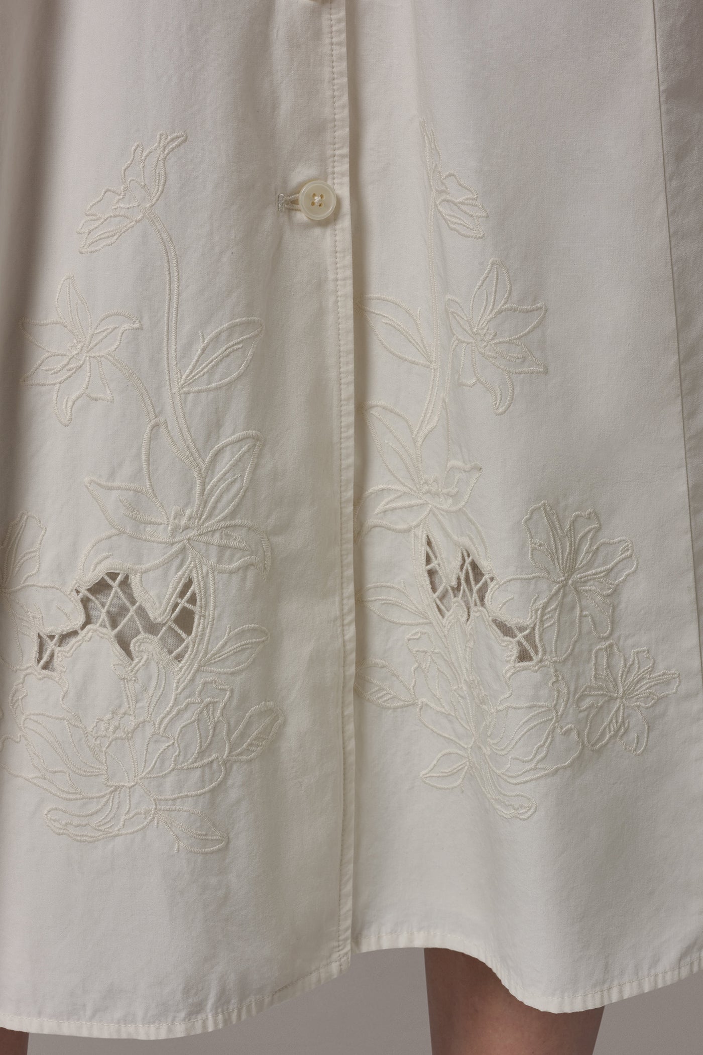 PUFF SLEEVE MIDI SHIRT DRESS VIEW 7 | Essential Dresses