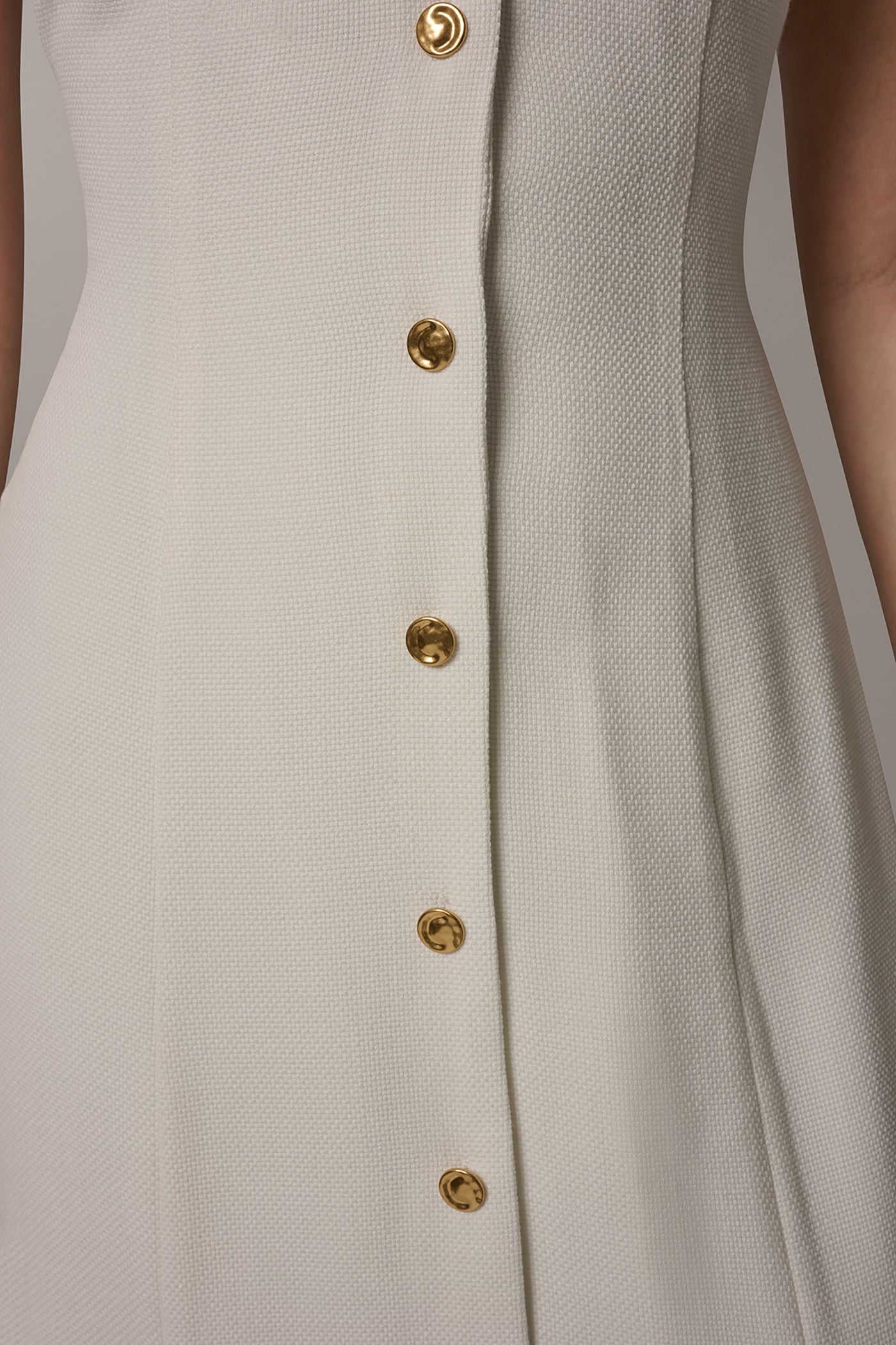 CRISS CROSS HALTER A LINE MIDI VIEW 6 | Cocktail & Party